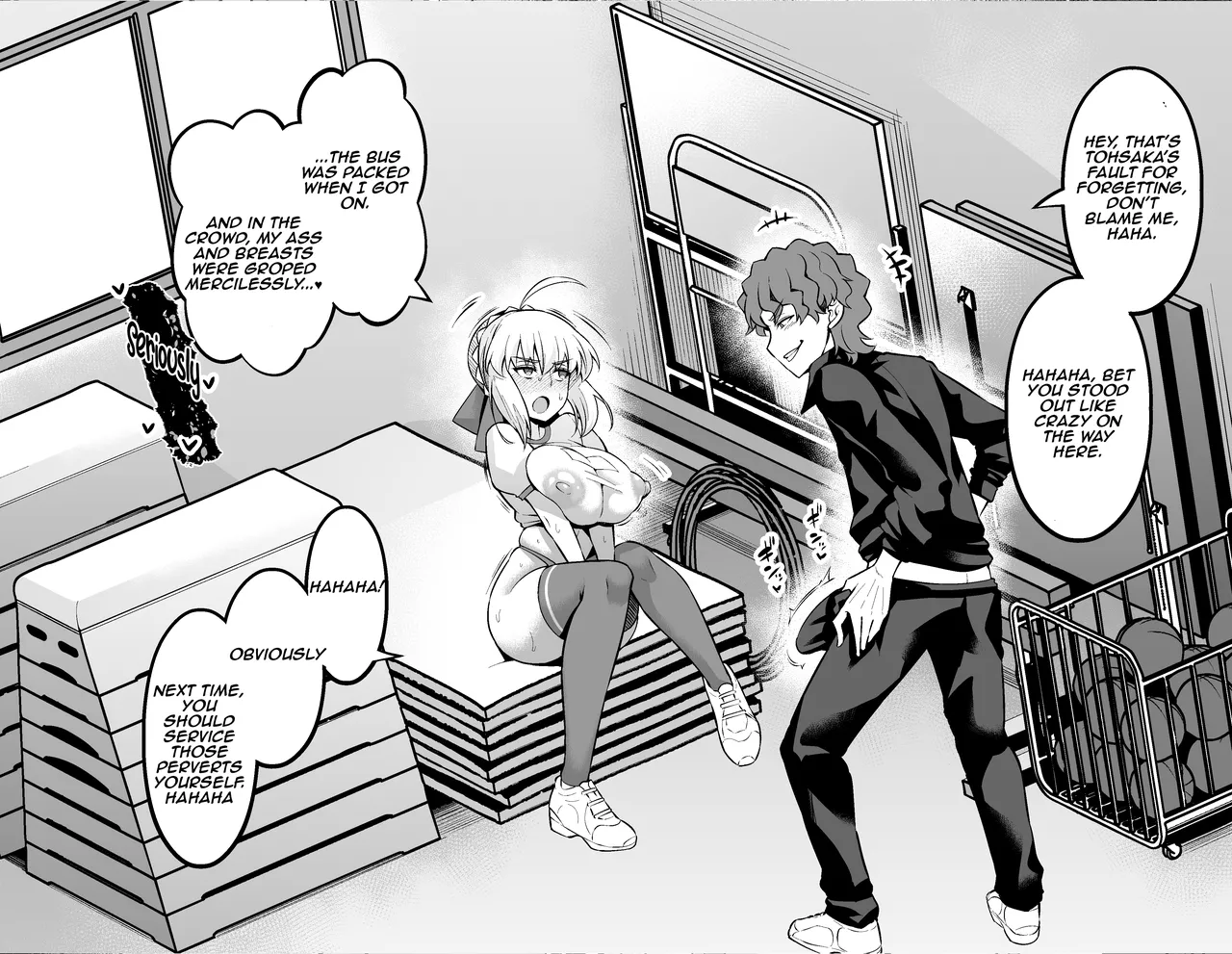 Saoyaku Shinji ga Saber-tachi to Yarimakuru Hon Chapter 1 - page 122