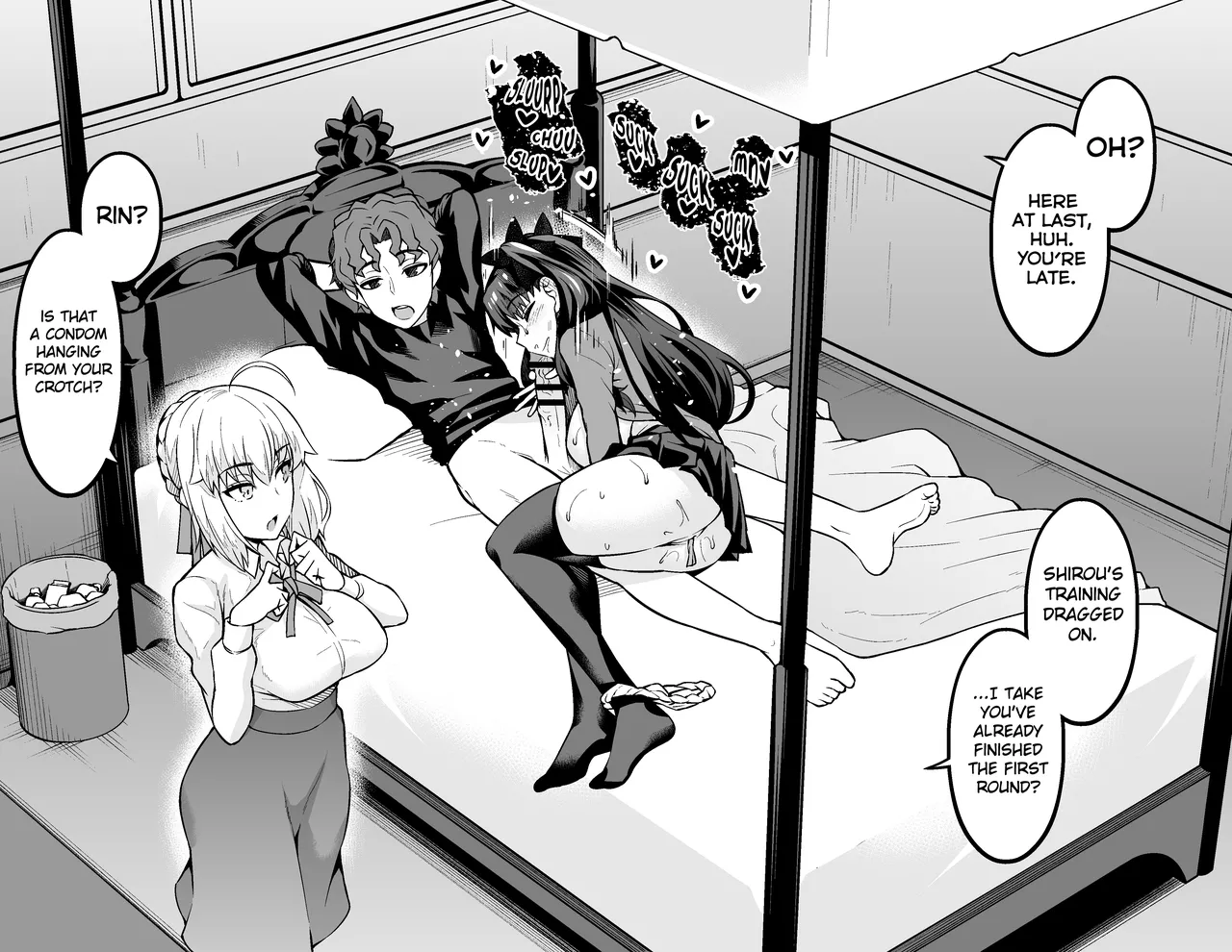 Saoyaku Shinji ga Saber-tachi to Yarimakuru Hon Chapter 1 - page 34