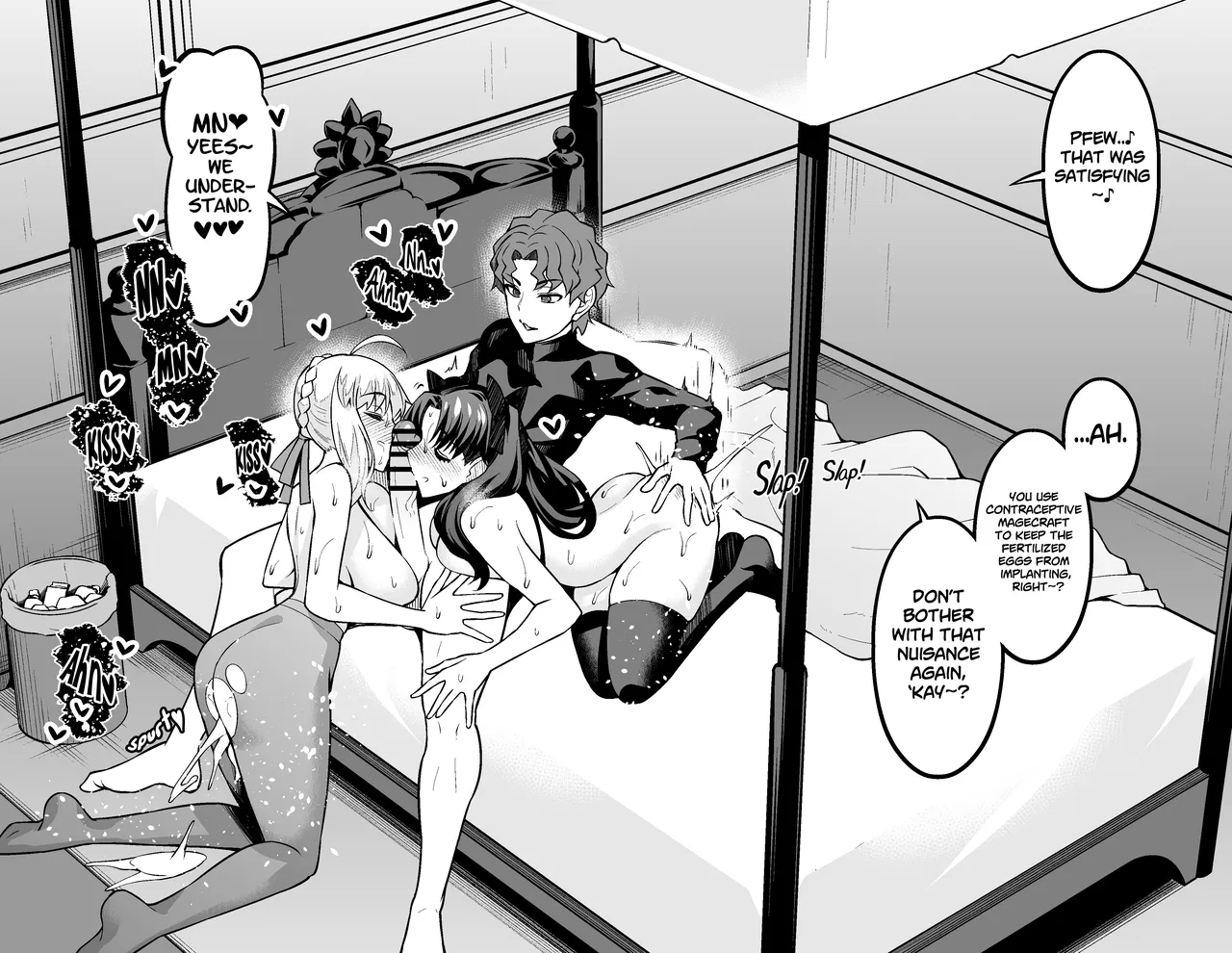 Saoyaku Shinji ga Saber-tachi to Yarimakuru Hon Chapter 1 - page 49