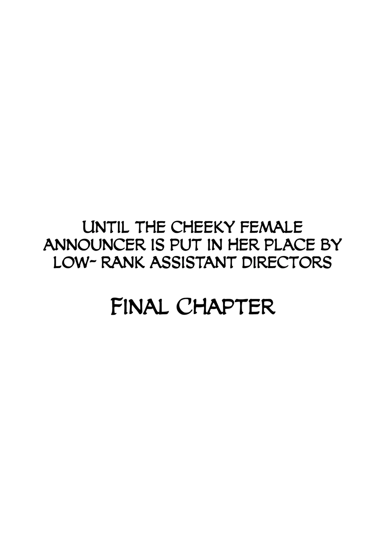 Namaiki na Joshi Announcer ga Kakushita AD ni Wakaraserareru made 3 Chapter 1 - page 14