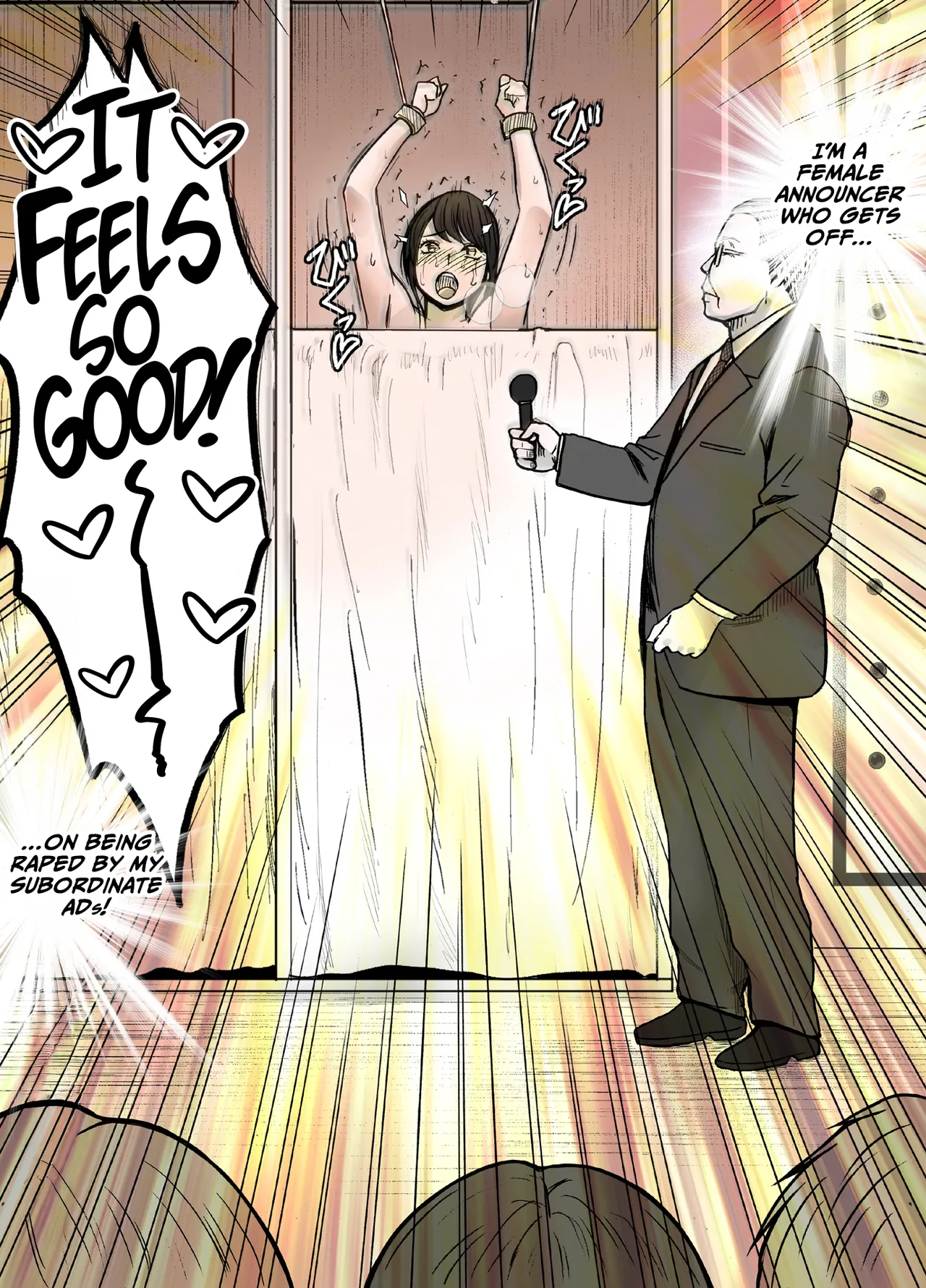 Namaiki na Joshi Announcer ga Kakushita AD ni Wakaraserareru made 3 Chapter 1 - page 44