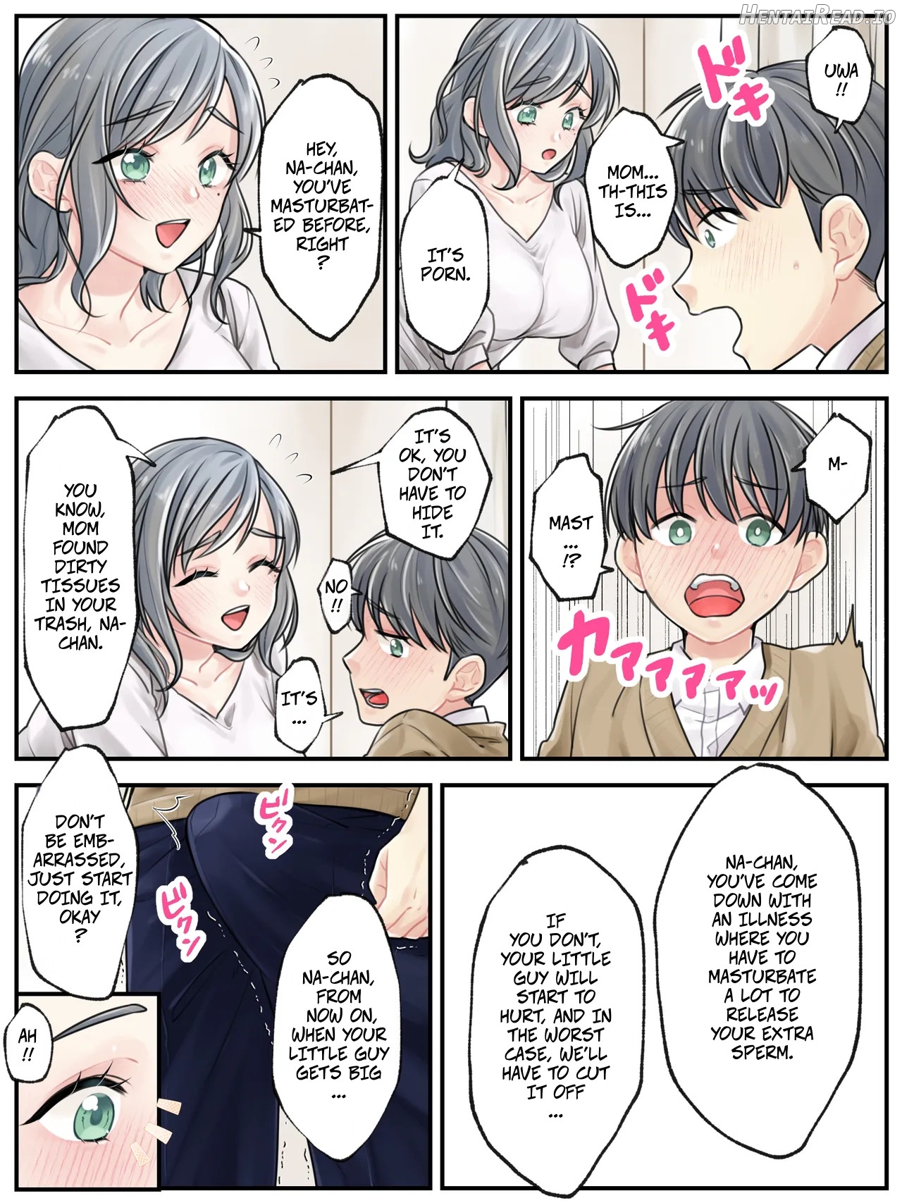 Leave it to Mommy ~My Son Has a Disease That Requires Him to Ejaculate Alot~ -- Mama ni Makasete ~Ippai Shasei shinakya ikenai Byouki ni Kakatta Musuko~ Chapter 1 - page 5