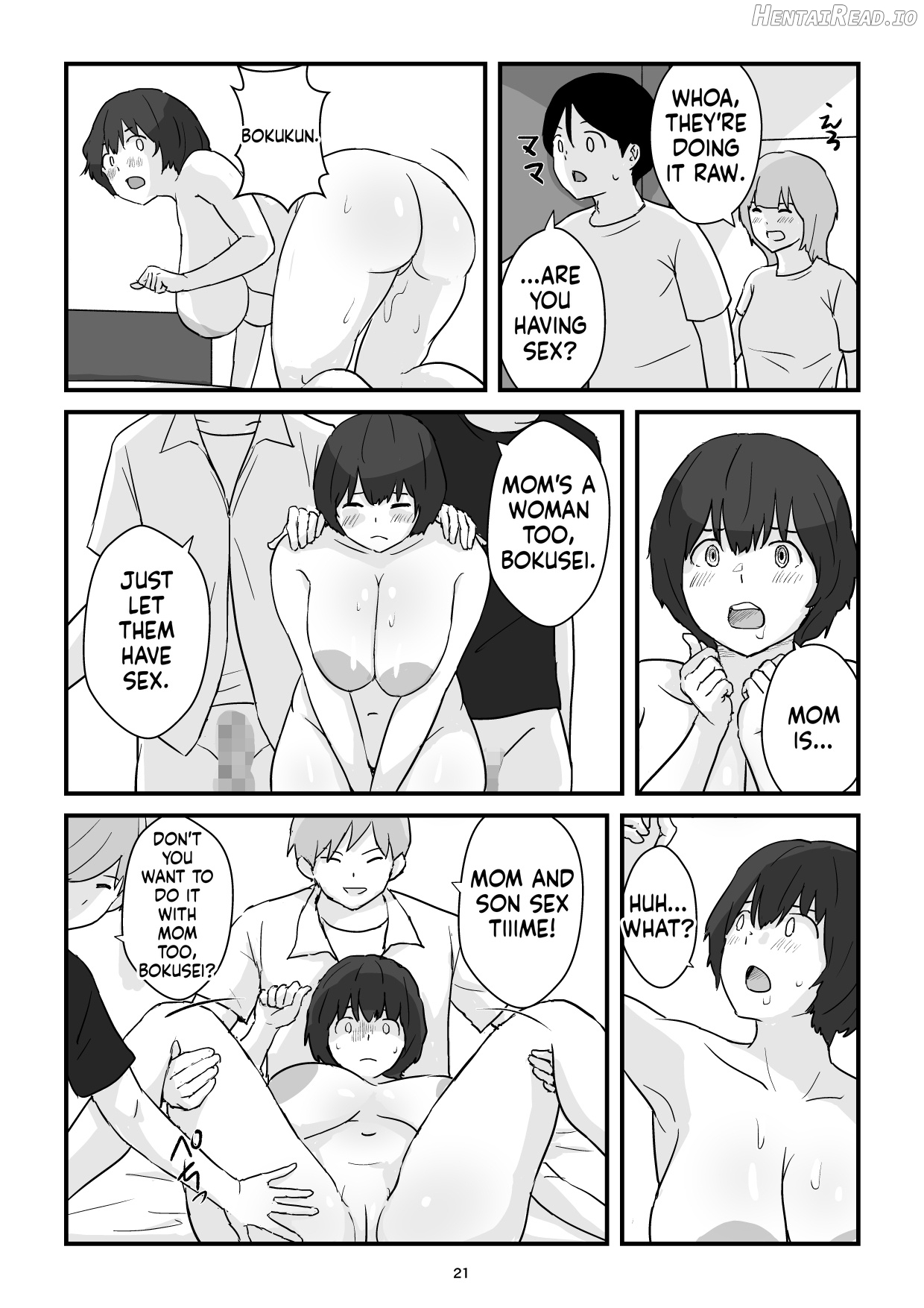 Mom is my condom Chapter 1 - page 21