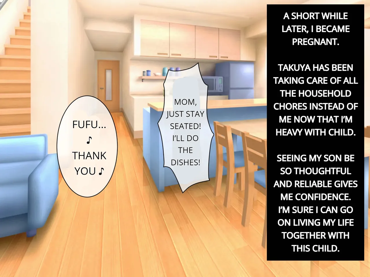 No way! I, a mother, am the object of my son's sexual desire! Chapter 1 - page 111