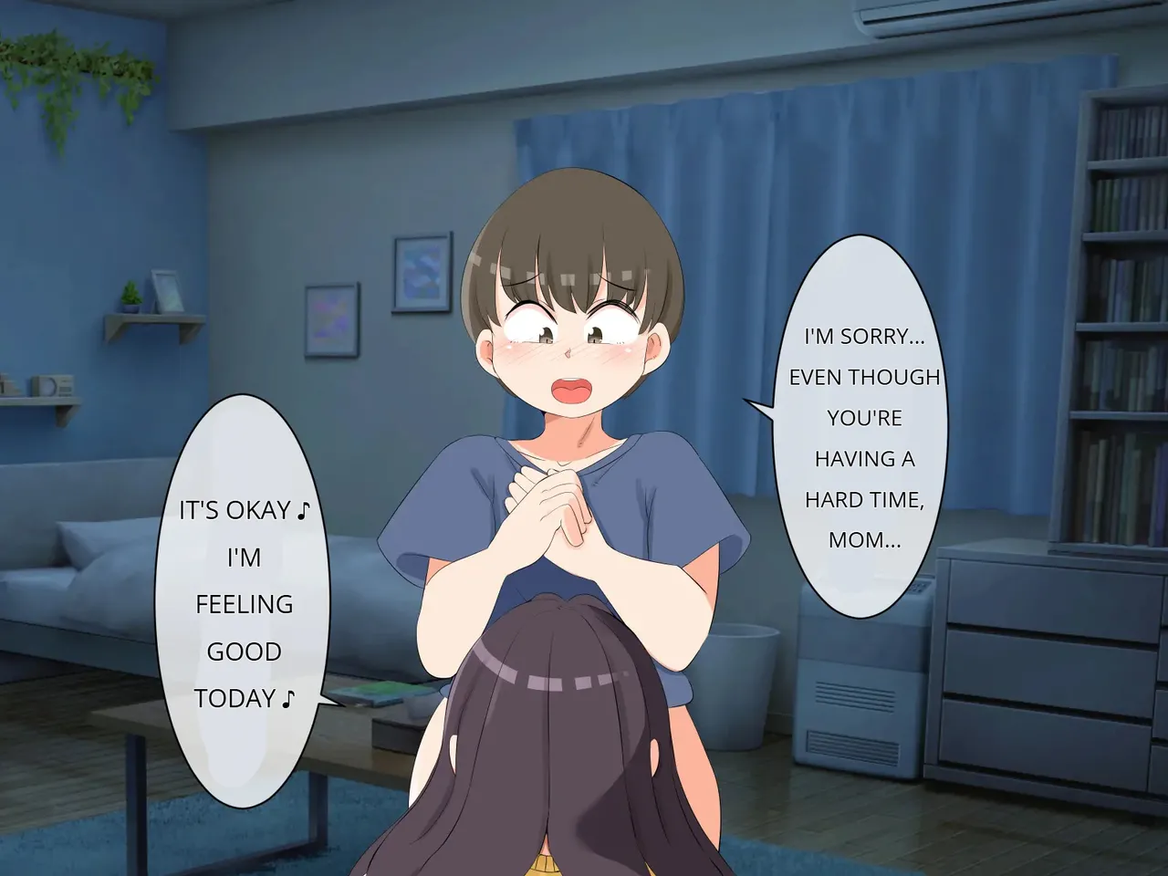 No way! I, a mother, am the object of my son's sexual desire! Chapter 1 - page 115