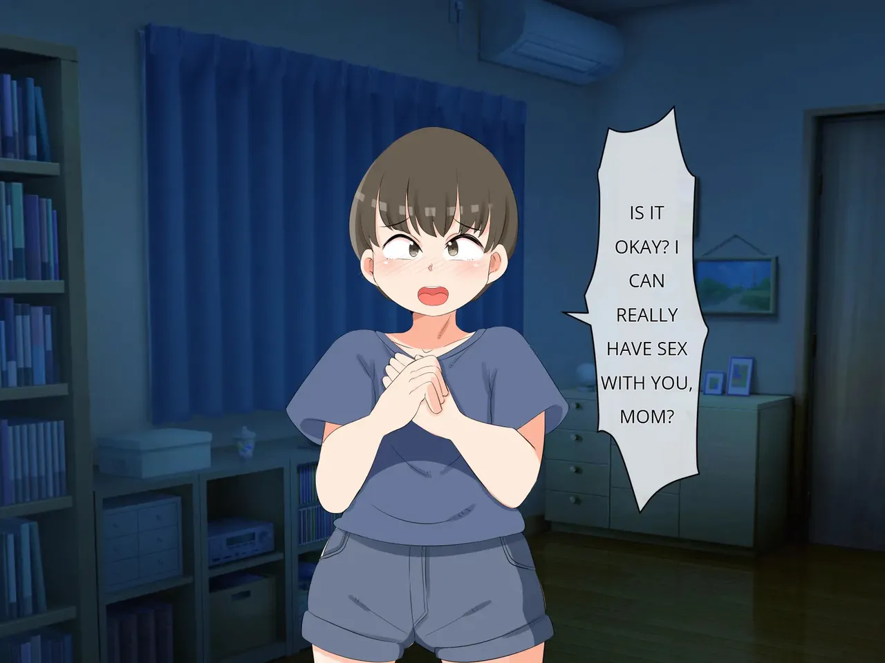 No way! I, a mother, am the object of my son's sexual desire! Chapter 1 - page 123