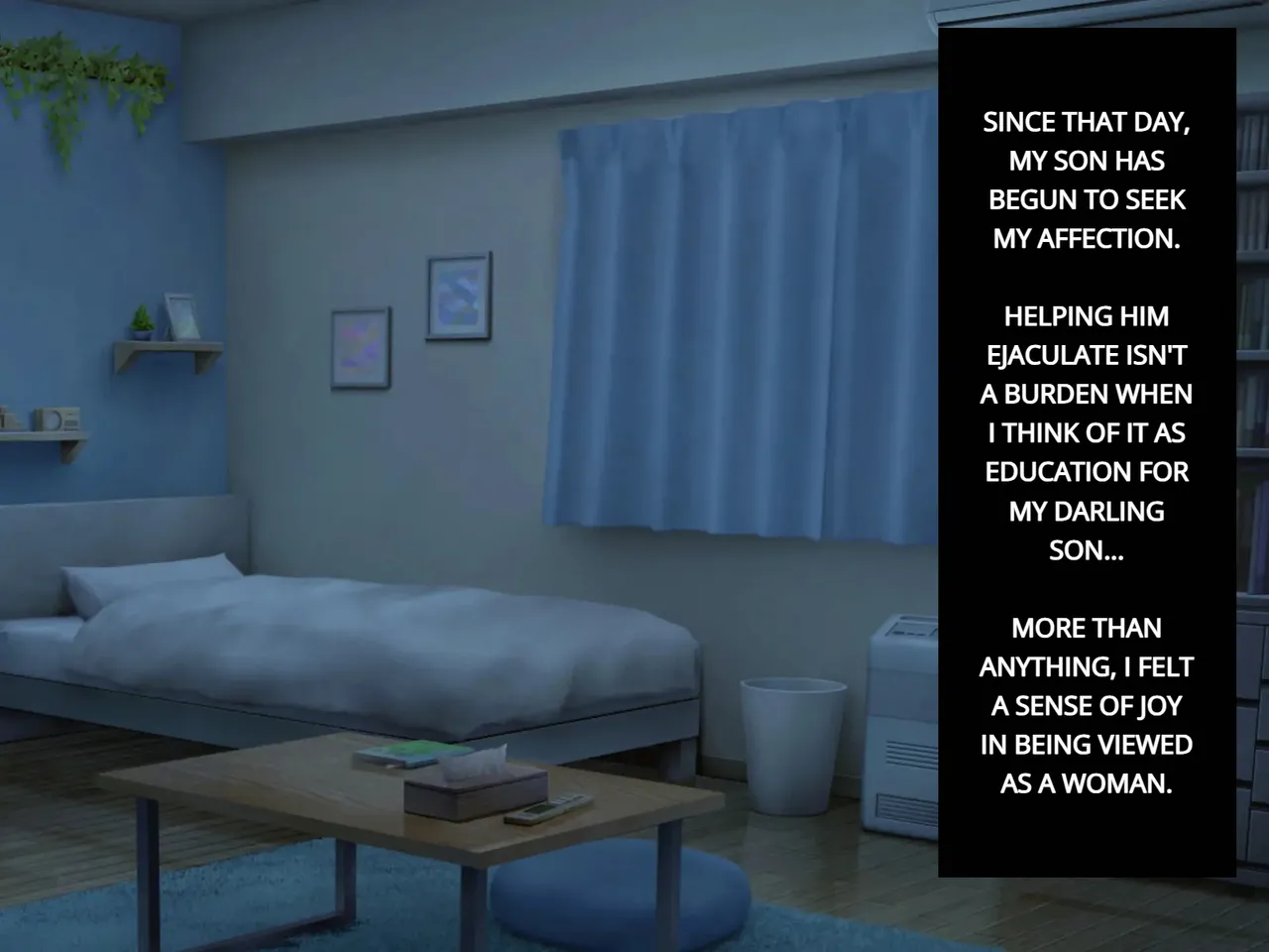 No way! I, a mother, am the object of my son's sexual desire! Chapter 1 - page 29