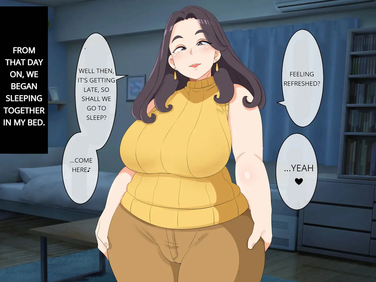 No way! I, a mother, am the object of my son's sexual desire! Chapter 1 - page 40