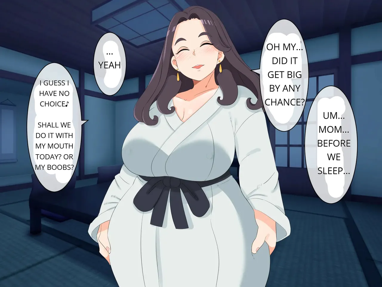 No way! I, a mother, am the object of my son's sexual desire! Chapter 1 - page 54