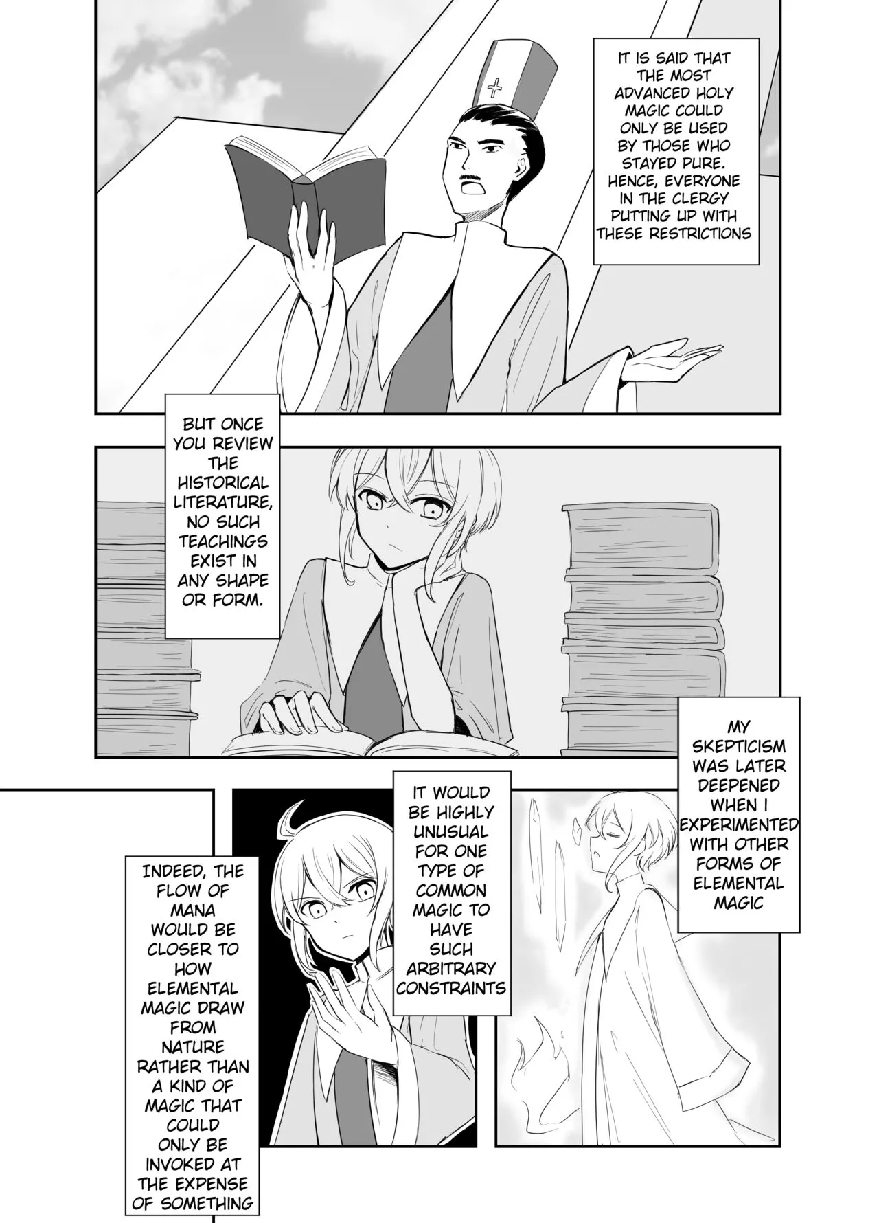Maou Toubatsu Shippai Heroine Gisei Normal End de Utsu ni Natta Koutensei Futanari Kenshi to Otokonoko Shinkan no Hanashi Chapter 1 - page 14