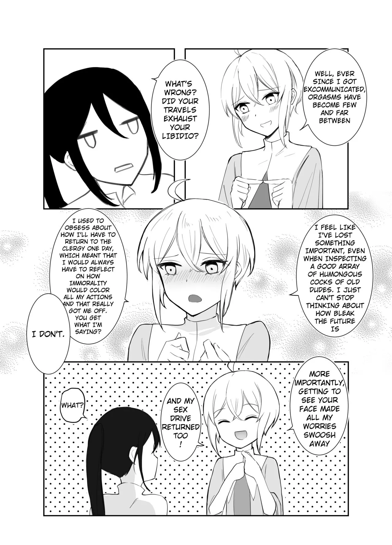 Maou Toubatsu Shippai Heroine Gisei Normal End de Utsu ni Natta Koutensei Futanari Kenshi to Otokonoko Shinkan no Hanashi Chapter 1 - page 18