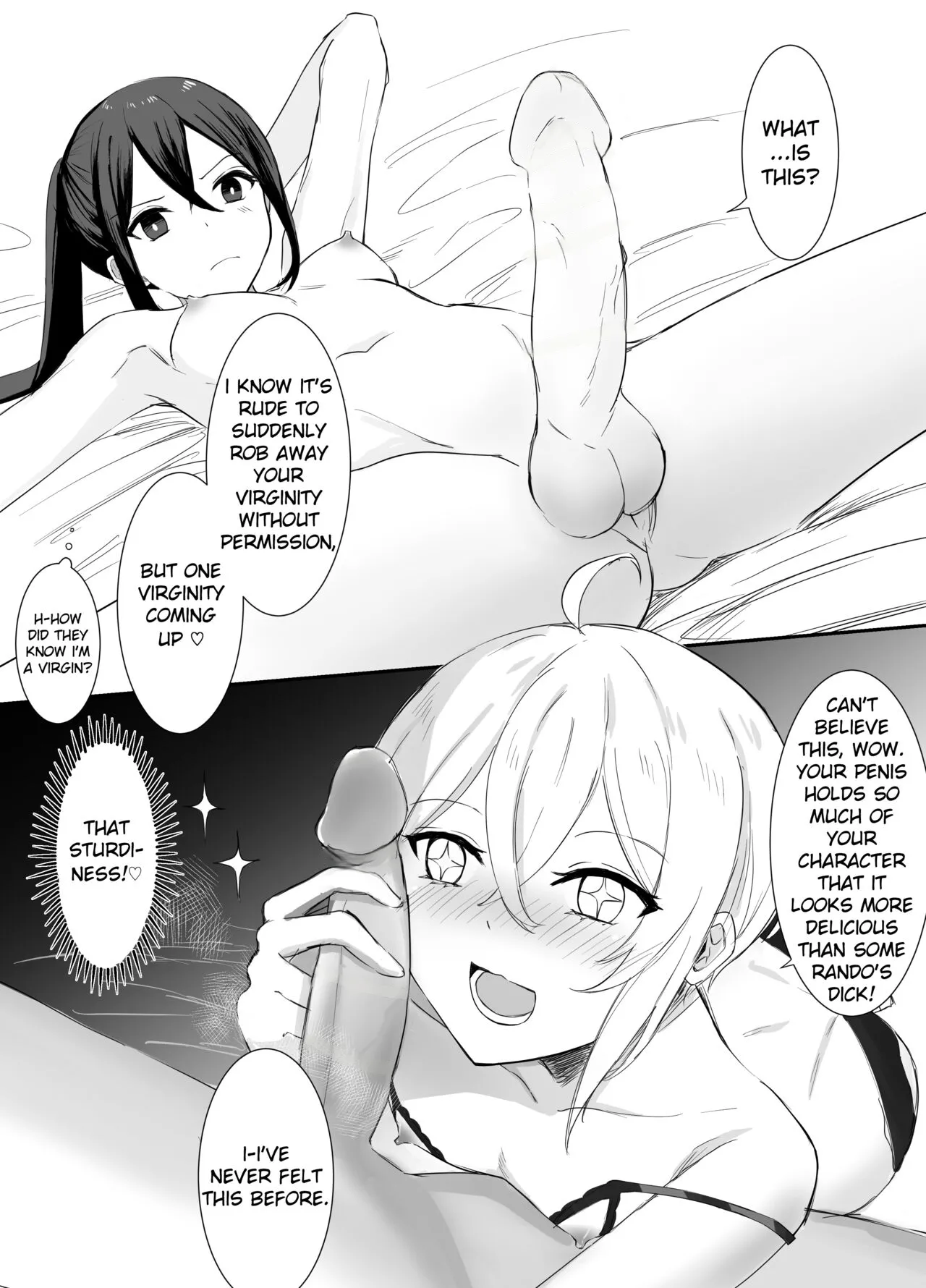 Maou Toubatsu Shippai Heroine Gisei Normal End de Utsu ni Natta Koutensei Futanari Kenshi to Otokonoko Shinkan no Hanashi Chapter 1 - page 21