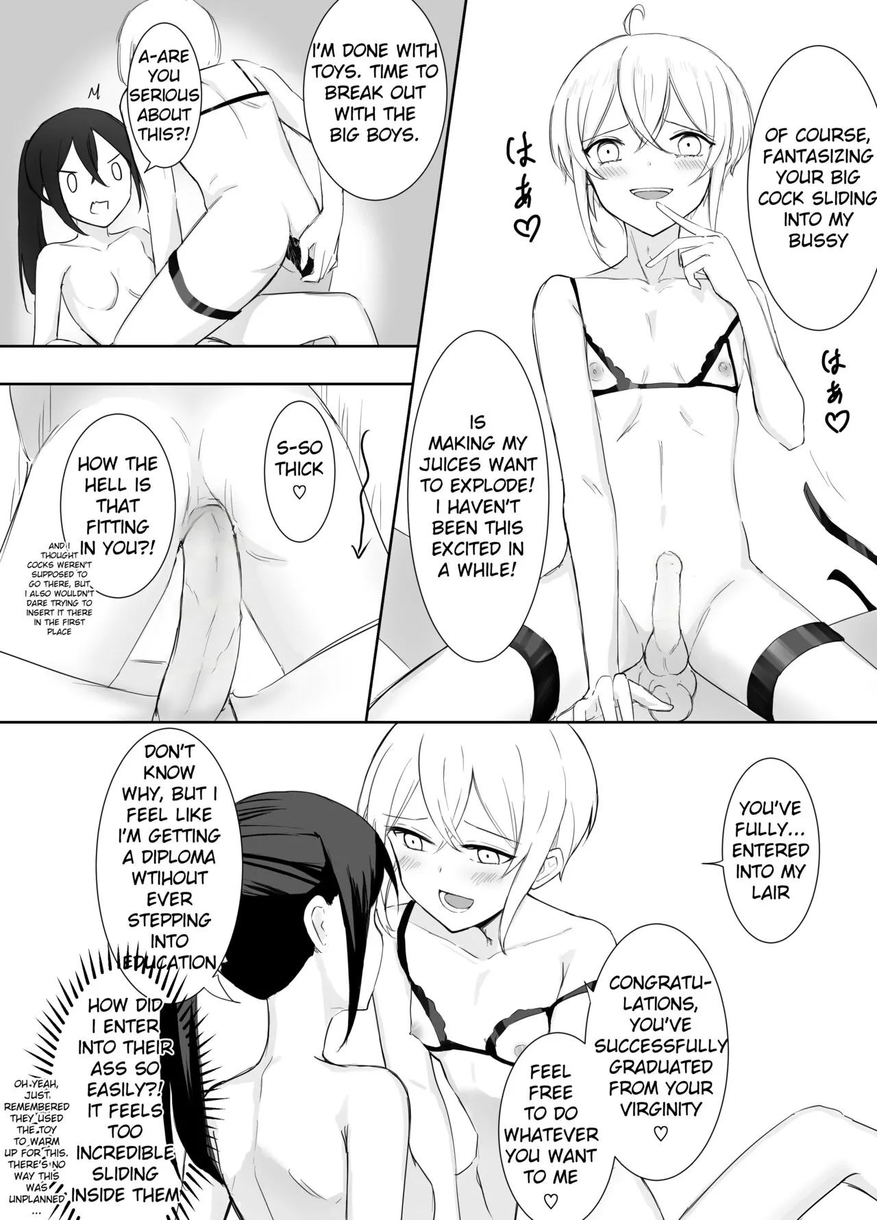 Maou Toubatsu Shippai Heroine Gisei Normal End de Utsu ni Natta Koutensei Futanari Kenshi to Otokonoko Shinkan no Hanashi Chapter 1 - page 24