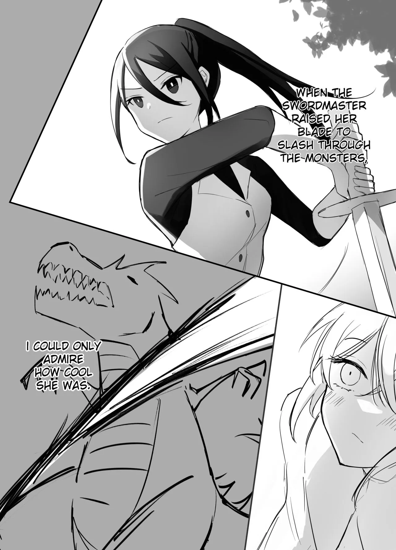 Maou Toubatsu Shippai Heroine Gisei Normal End de Utsu ni Natta Koutensei Futanari Kenshi to Otokonoko Shinkan no Hanashi Chapter 1 - page 36