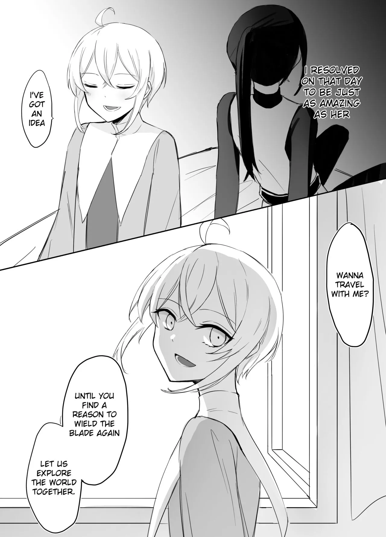 Maou Toubatsu Shippai Heroine Gisei Normal End de Utsu ni Natta Koutensei Futanari Kenshi to Otokonoko Shinkan no Hanashi Chapter 1 - page 37