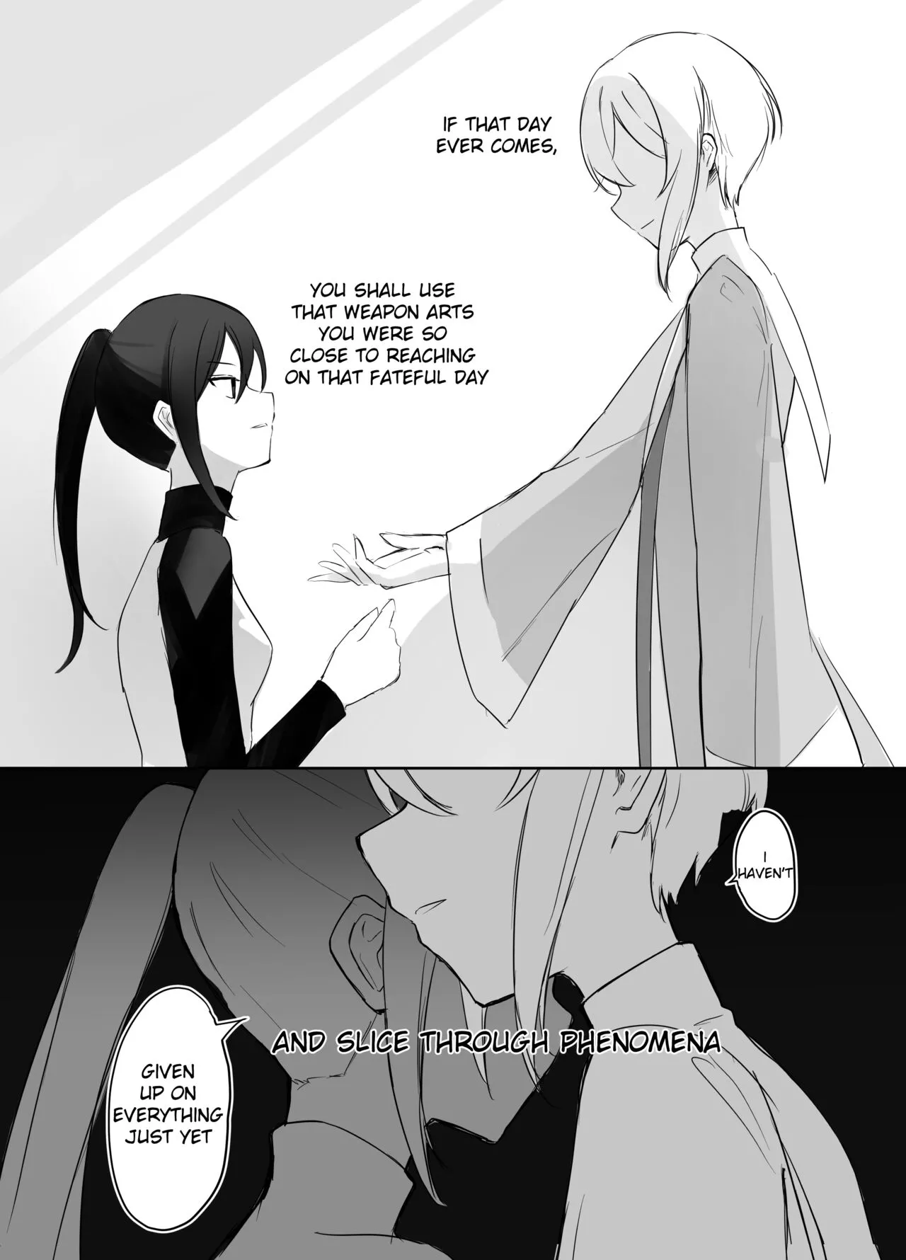 Maou Toubatsu Shippai Heroine Gisei Normal End de Utsu ni Natta Koutensei Futanari Kenshi to Otokonoko Shinkan no Hanashi Chapter 1 - page 38