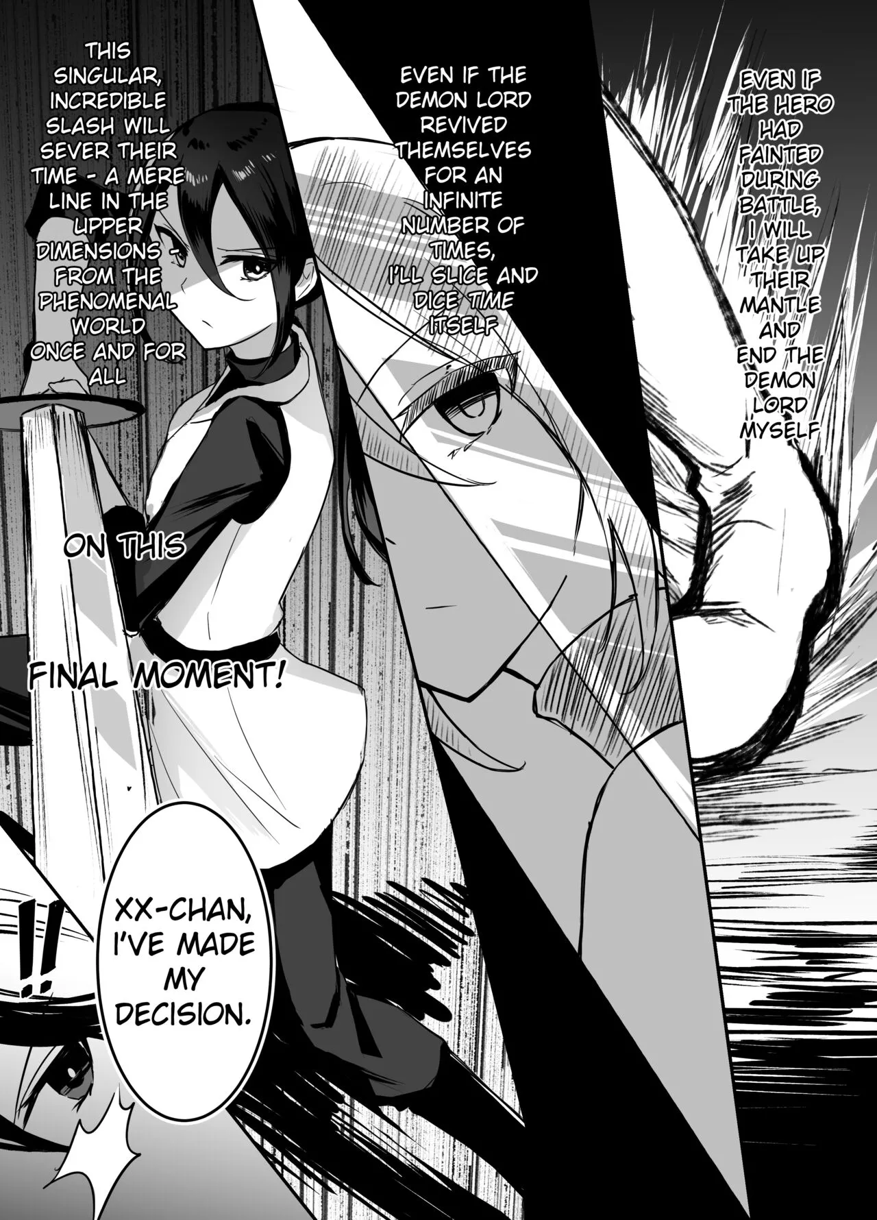 Maou Toubatsu Shippai Heroine Gisei Normal End de Utsu ni Natta Koutensei Futanari Kenshi to Otokonoko Shinkan no Hanashi Chapter 1 - page 4
