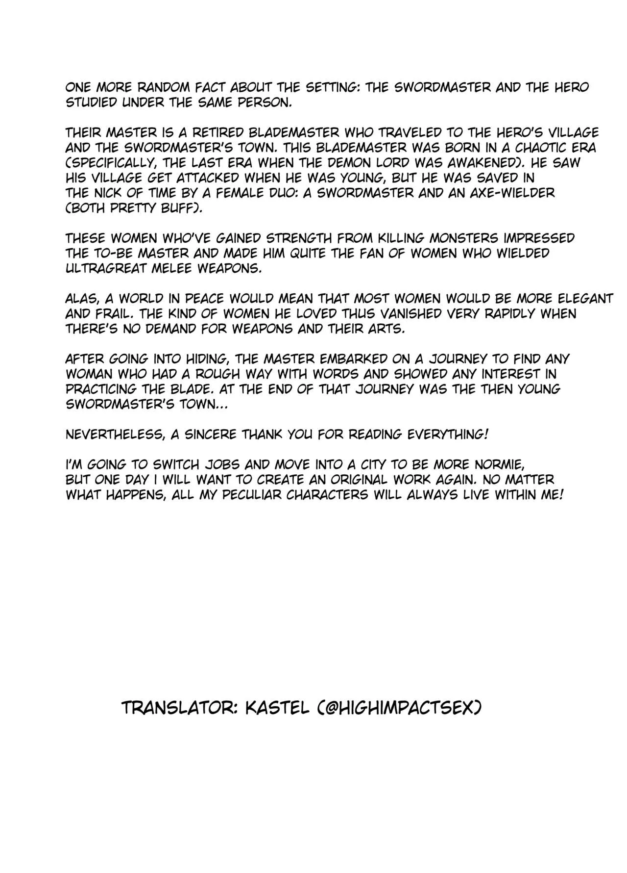 Maou Toubatsu Shippai Heroine Gisei Normal End de Utsu ni Natta Koutensei Futanari Kenshi to Otokonoko Shinkan no Hanashi Chapter 1 - page 40