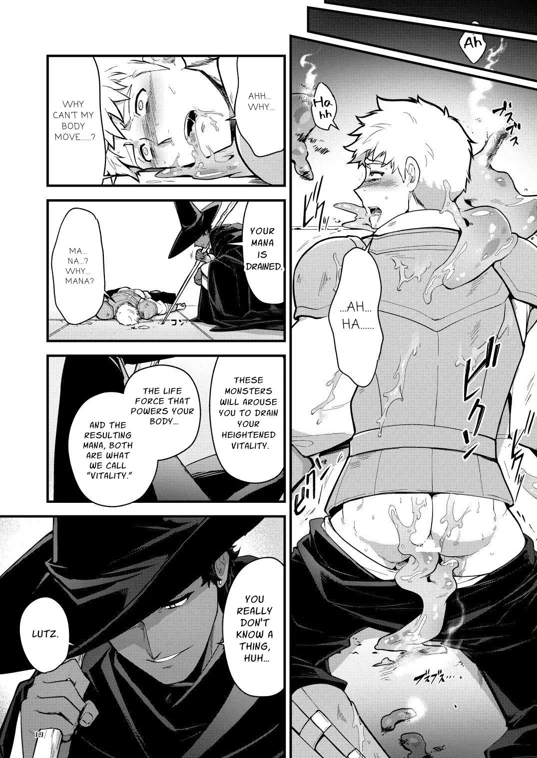 Ingoku no Meikyu - Job-mei 'onaho' no Shinjin Tansakusha wa Nakamatachi ni chokyo sarete Lv99 no Nikubenkininaru - Chapter 1 - page 19