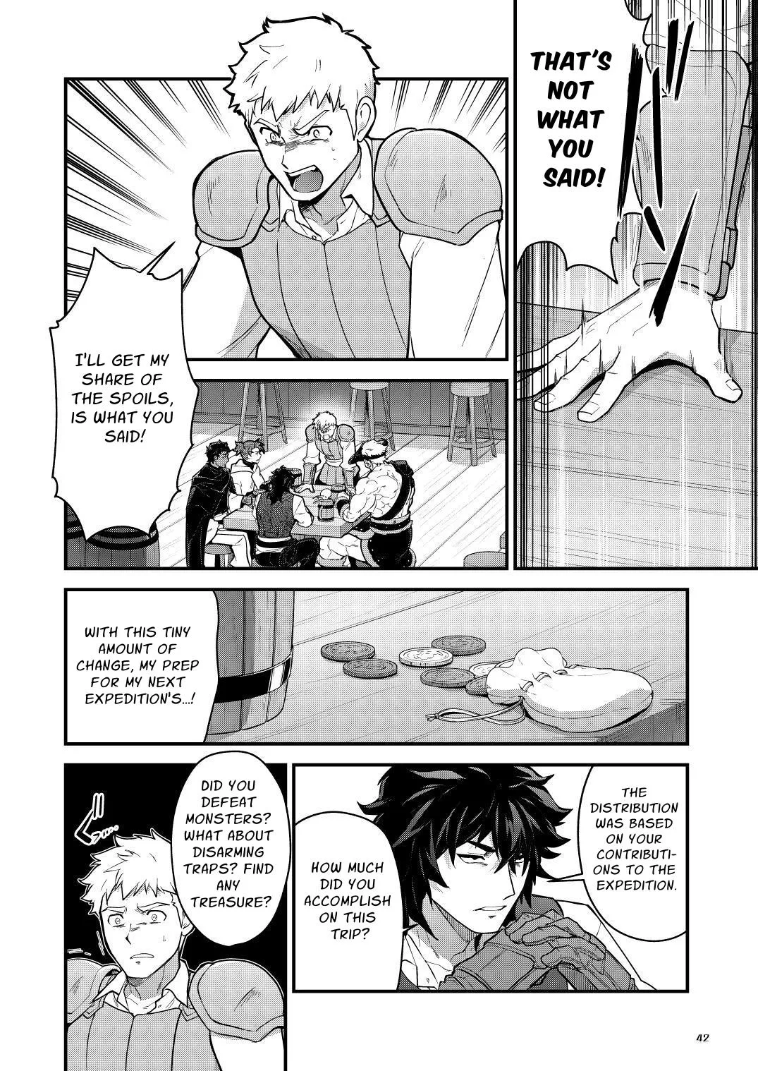 Ingoku no Meikyu - Job-mei 'onaho' no Shinjin Tansakusha wa Nakamatachi ni chokyo sarete Lv99 no Nikubenkininaru - Chapter 1 - page 42