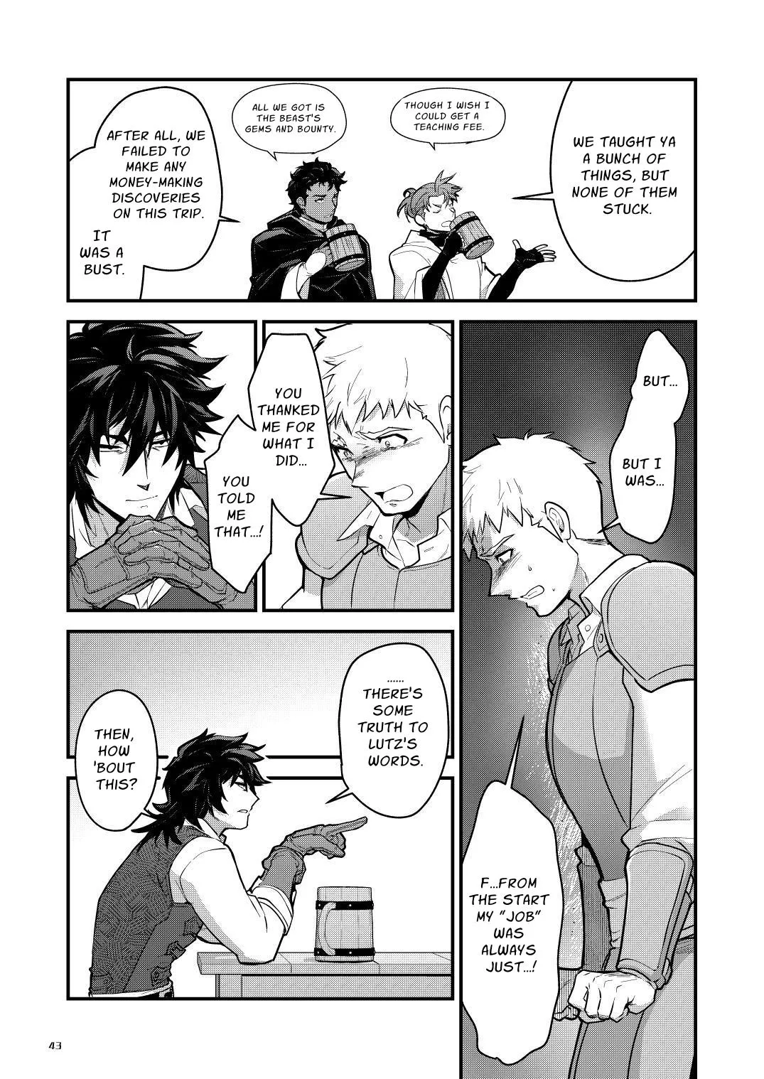 Ingoku no Meikyu - Job-mei 'onaho' no Shinjin Tansakusha wa Nakamatachi ni chokyo sarete Lv99 no Nikubenkininaru - Chapter 1 - page 43