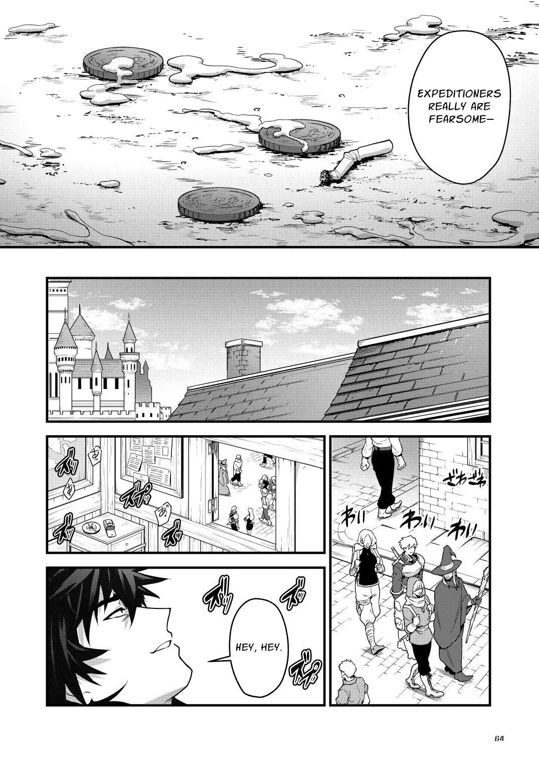 Ingoku no Meikyu - Job-mei 'onaho' no Shinjin Tansakusha wa Nakamatachi ni chokyo sarete Lv99 no Nikubenkininaru - Chapter 1 - page 64