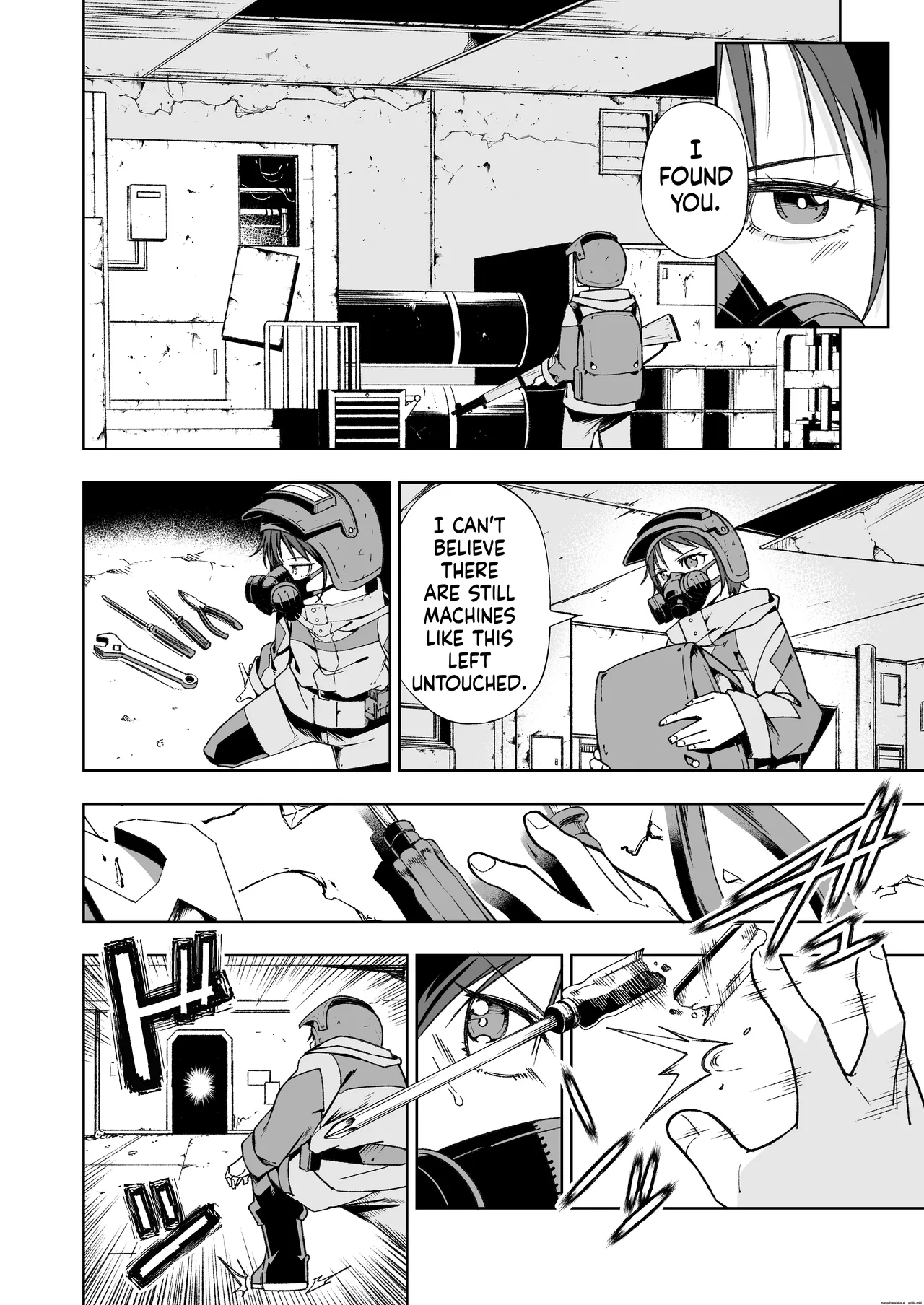 Broken Land 【スカベンジャーガール編】 Chapter 1 - page 5