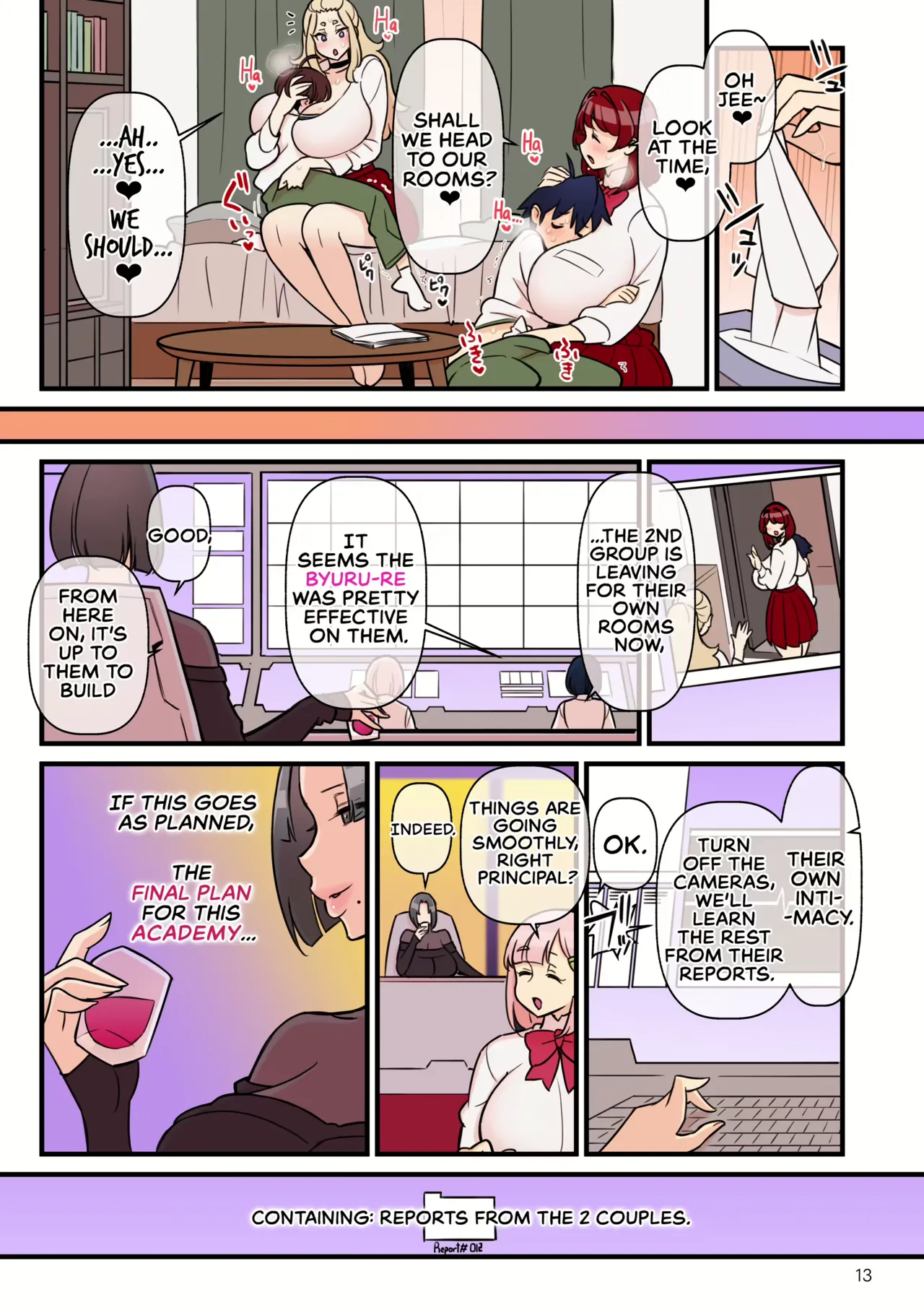 Iinazuke Gakuen FILE: 01 "Hajimete Soine" Hen Chapter 1 - page 57