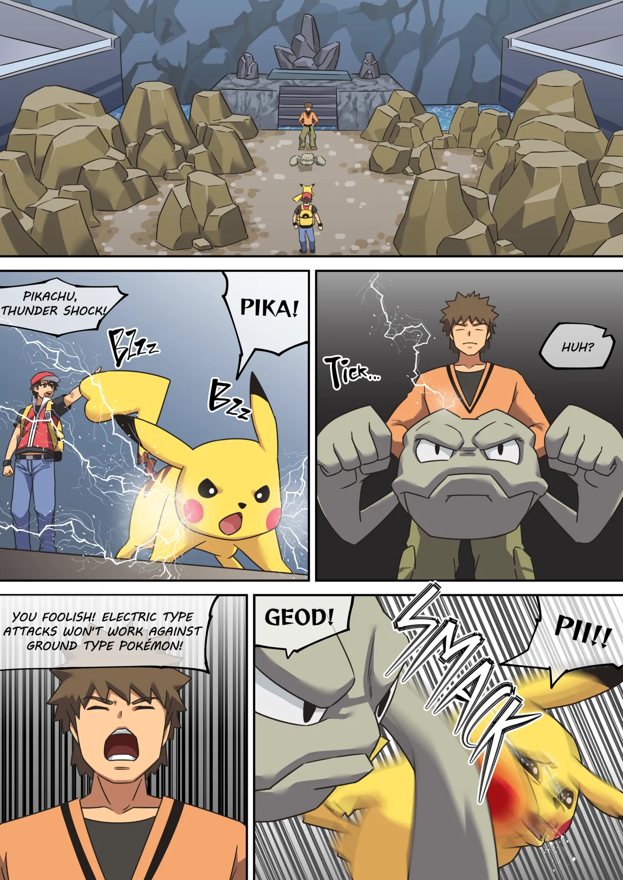 PokéMAN Report Red 02 Chapter 1 - page 3