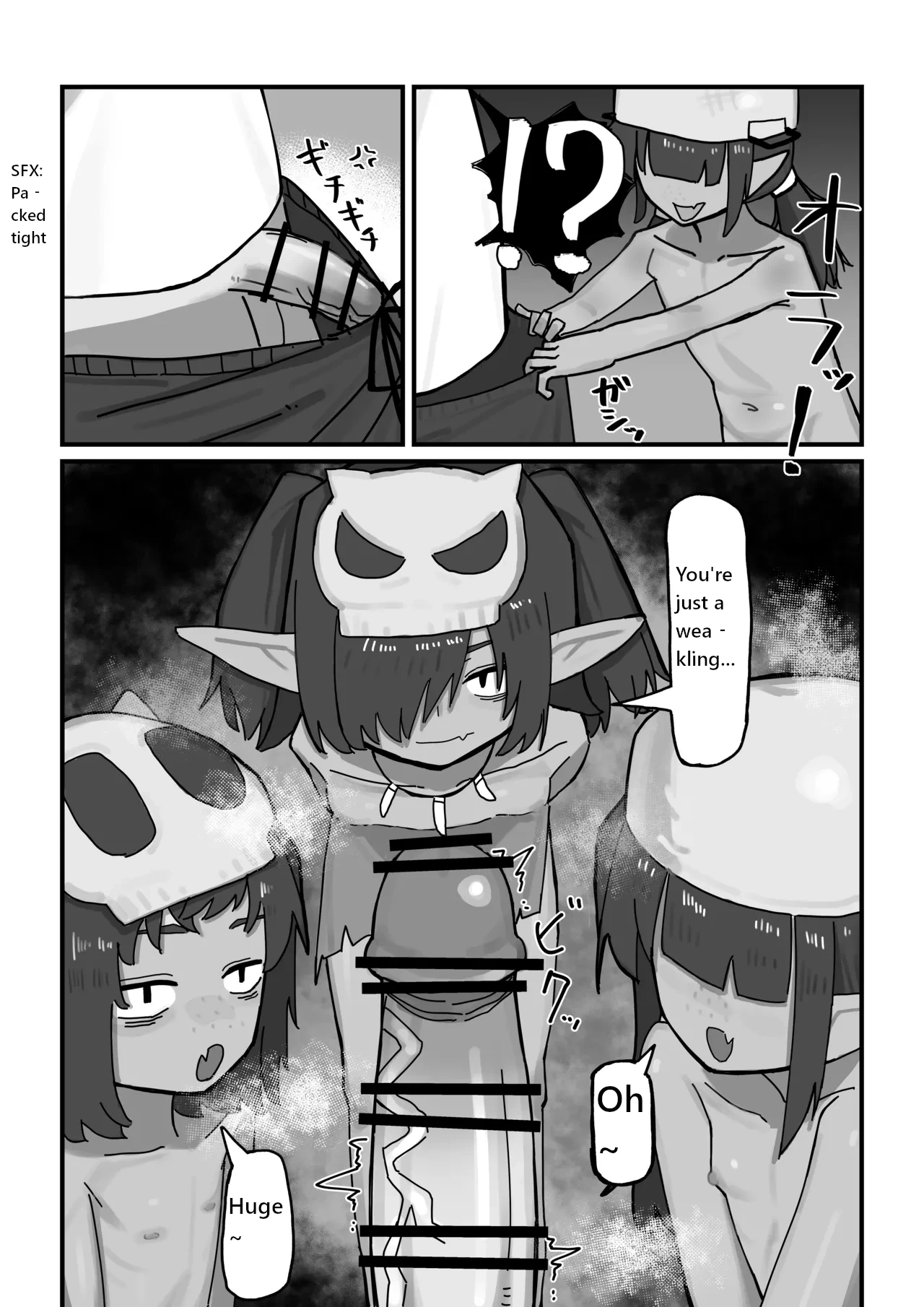 Female Goblin vs. Low-Level Weak Old Man Adventurer Chapter 1 - page 6