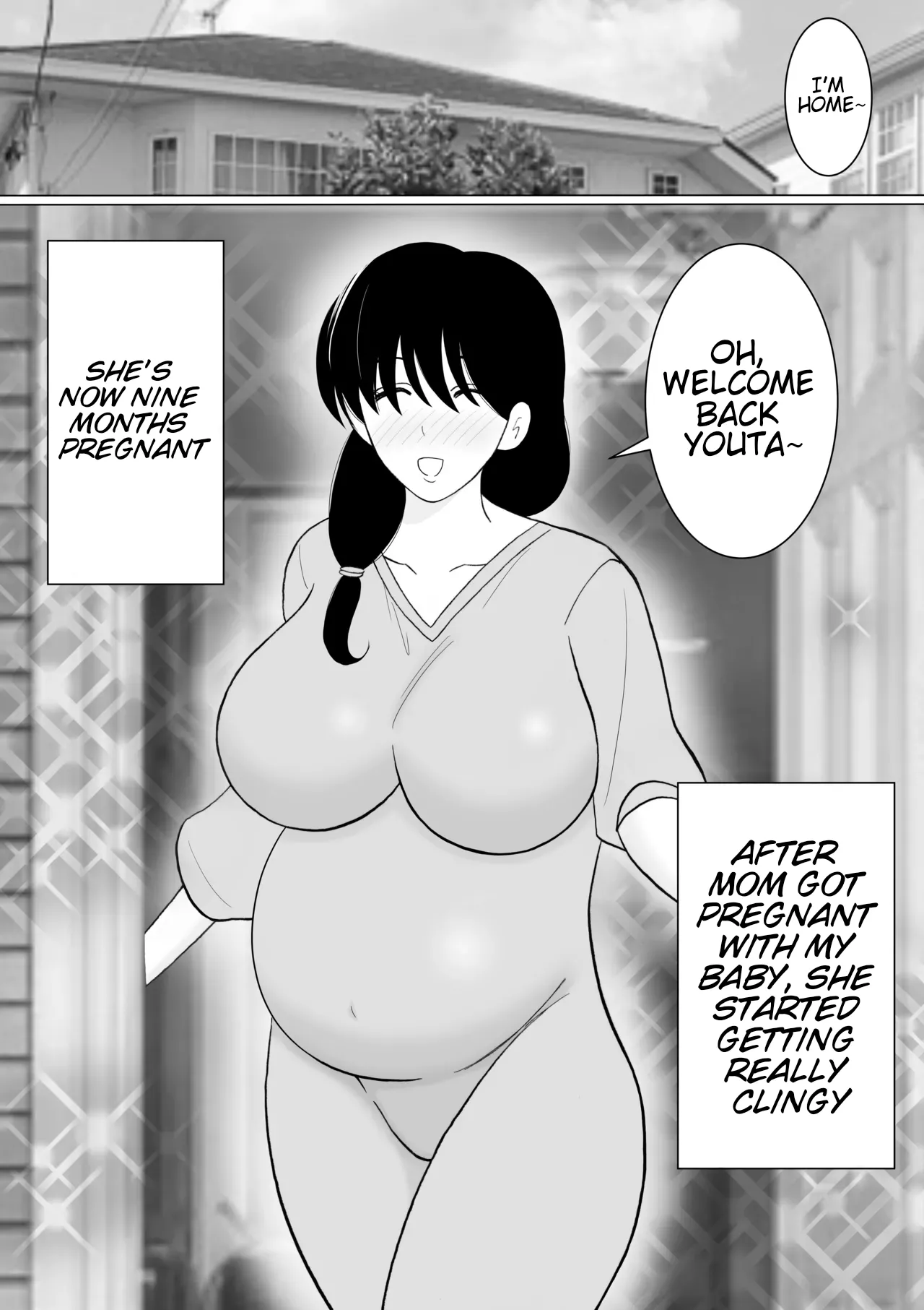 - The daily life of a sharp son and her mom who can’t say no. Chapter 1 - page 21