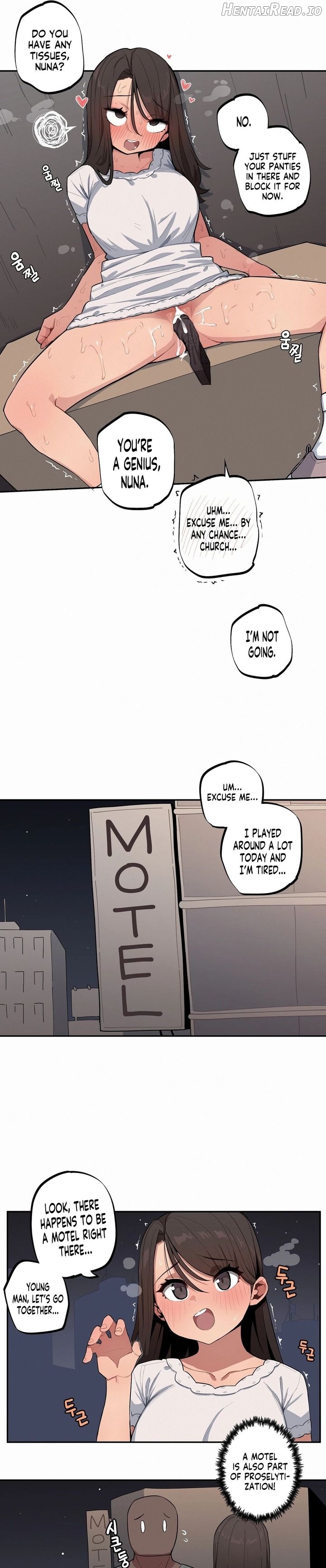 Noona and her BIG little Bro Chapter 40 - page 9