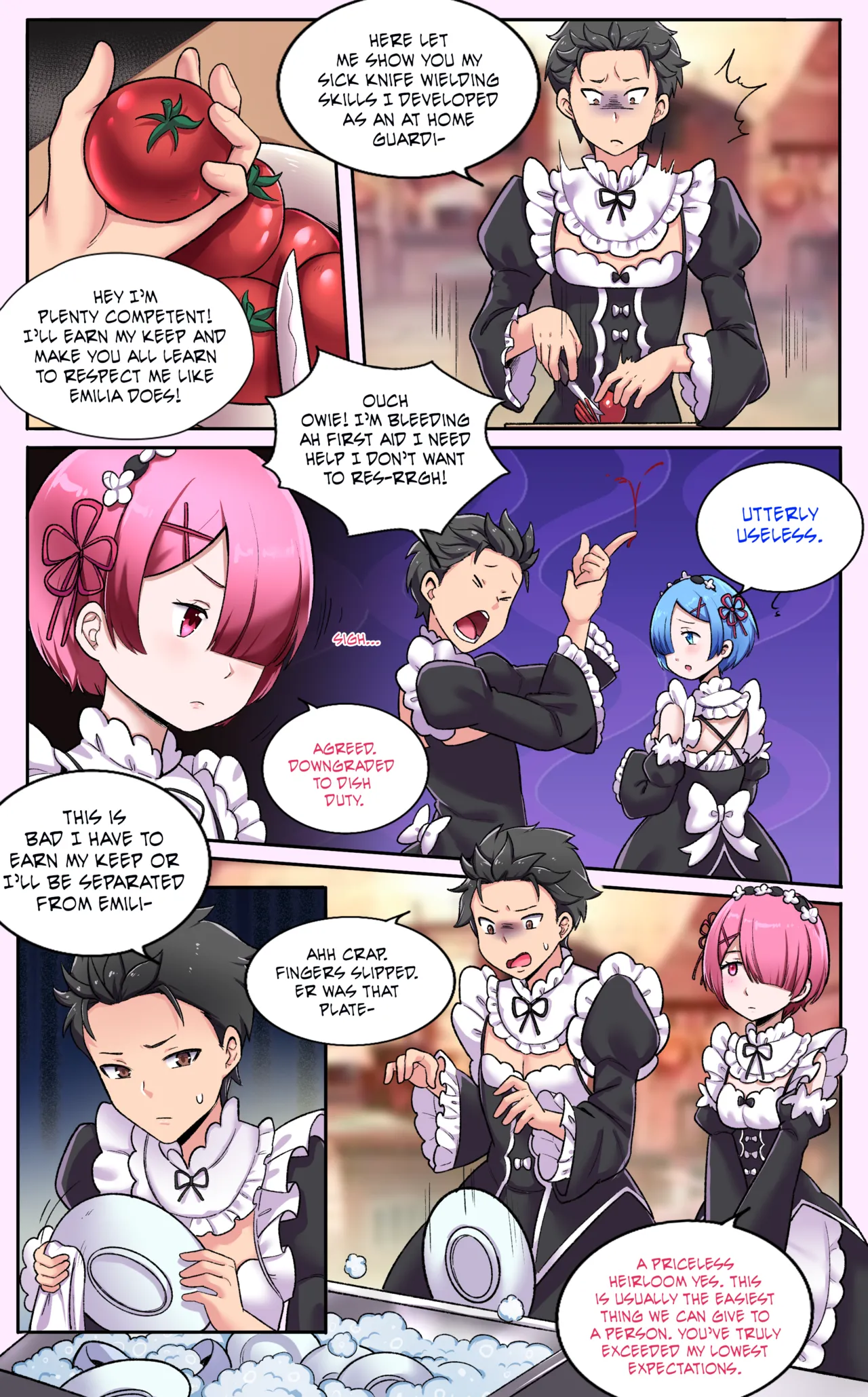 Re:Zero Maid My Days Chapter 1 - page 8