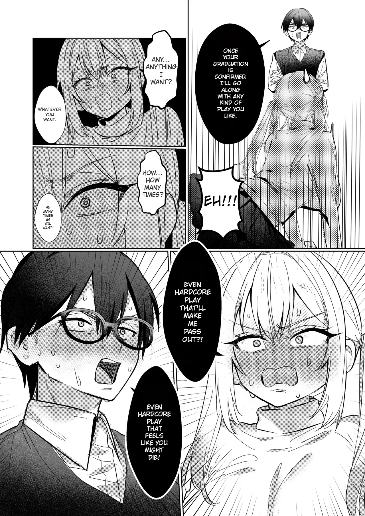 Ryou Kataomoi ga Minoranai Gyaru-san wa Iramura Chikunii ga Tomaranai! 3 Chapter 1 - page 7