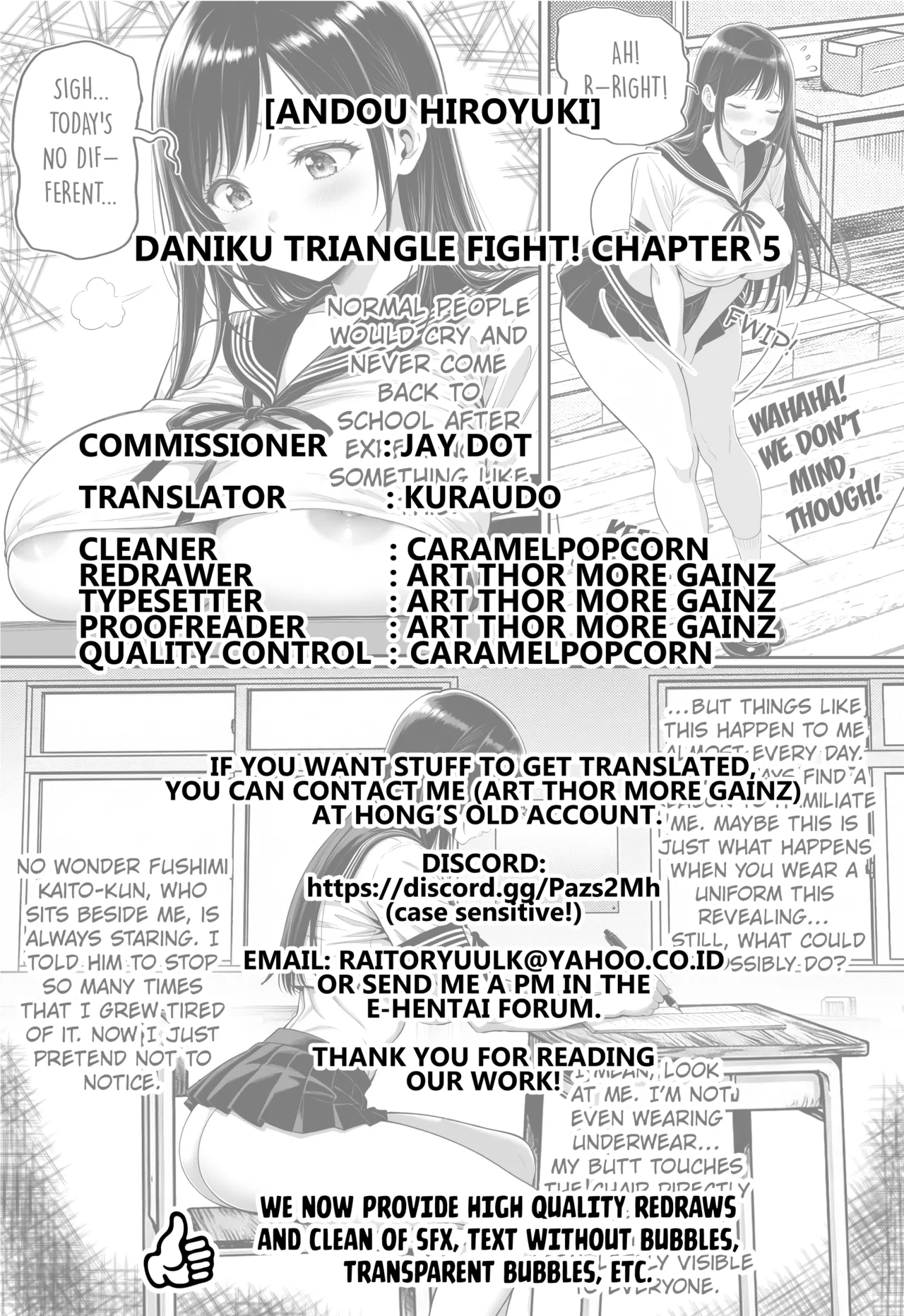 Daniku Triangle Fight! Chapter 5 Chapter 1 - page 21