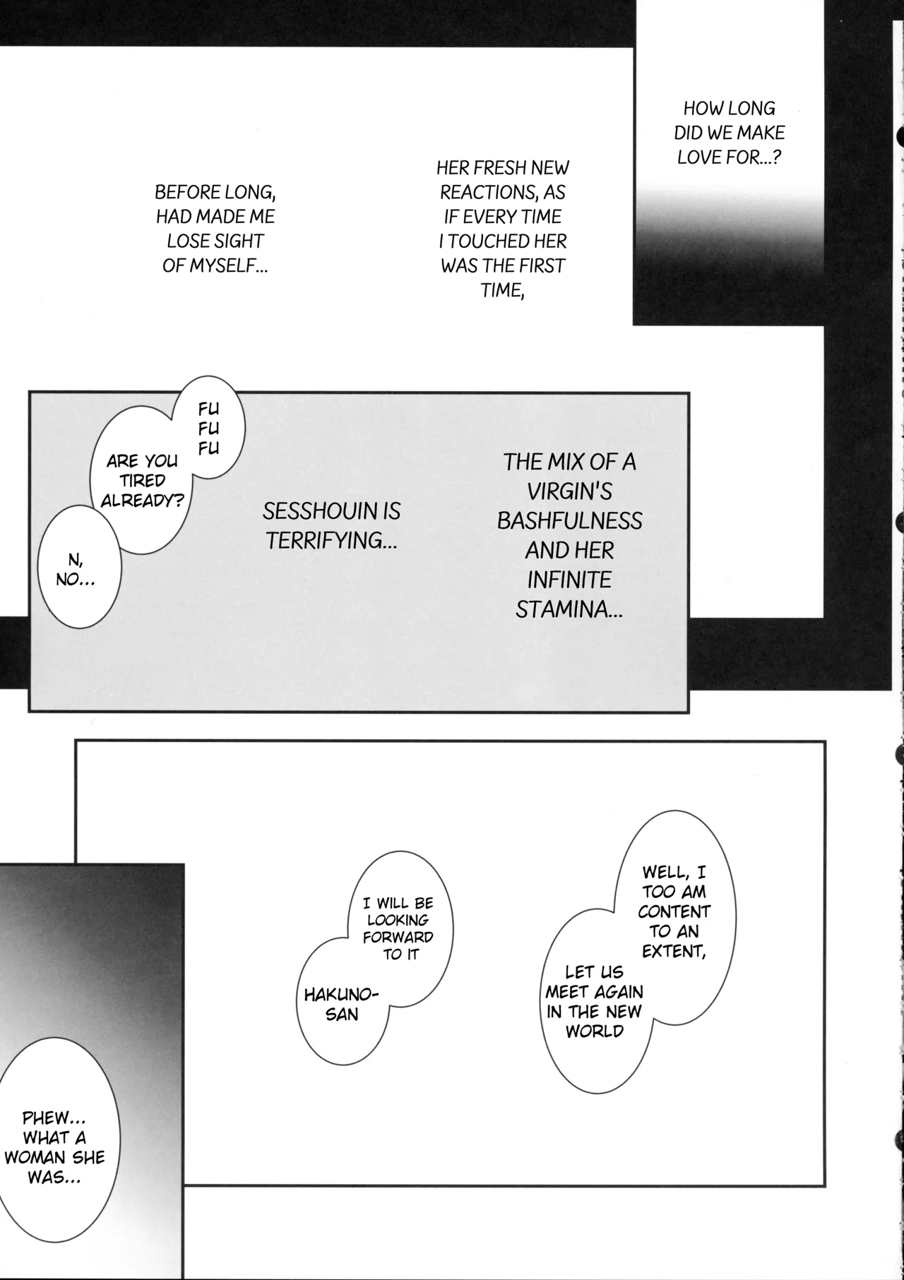 Hakuno wa Mujihi na Tsuki no Joou Kanketsu Hen Chapter 1 - page 38