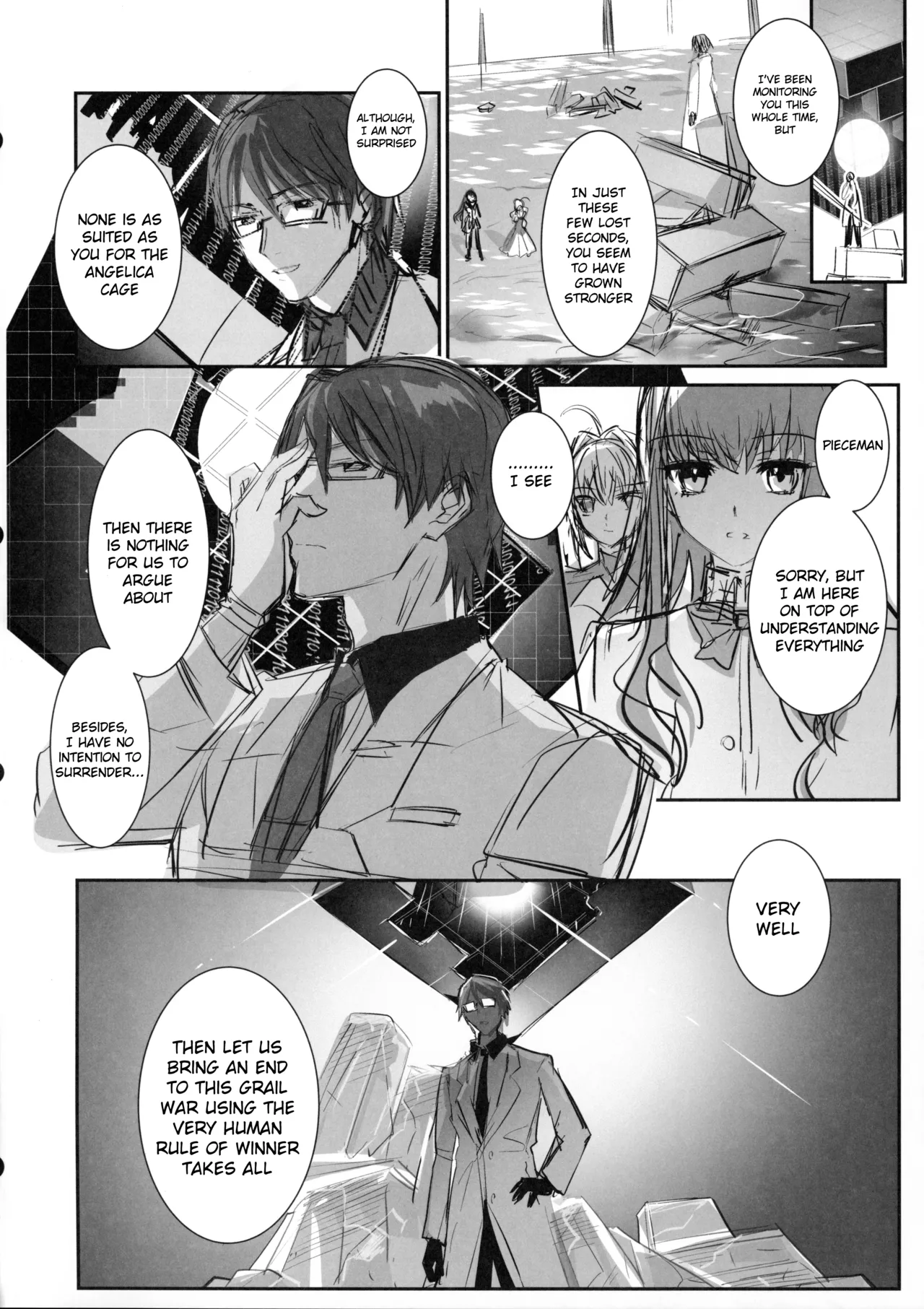 Hakuno wa Mujihi na Tsuki no Joou Kanketsu Hen Chapter 1 - page 41