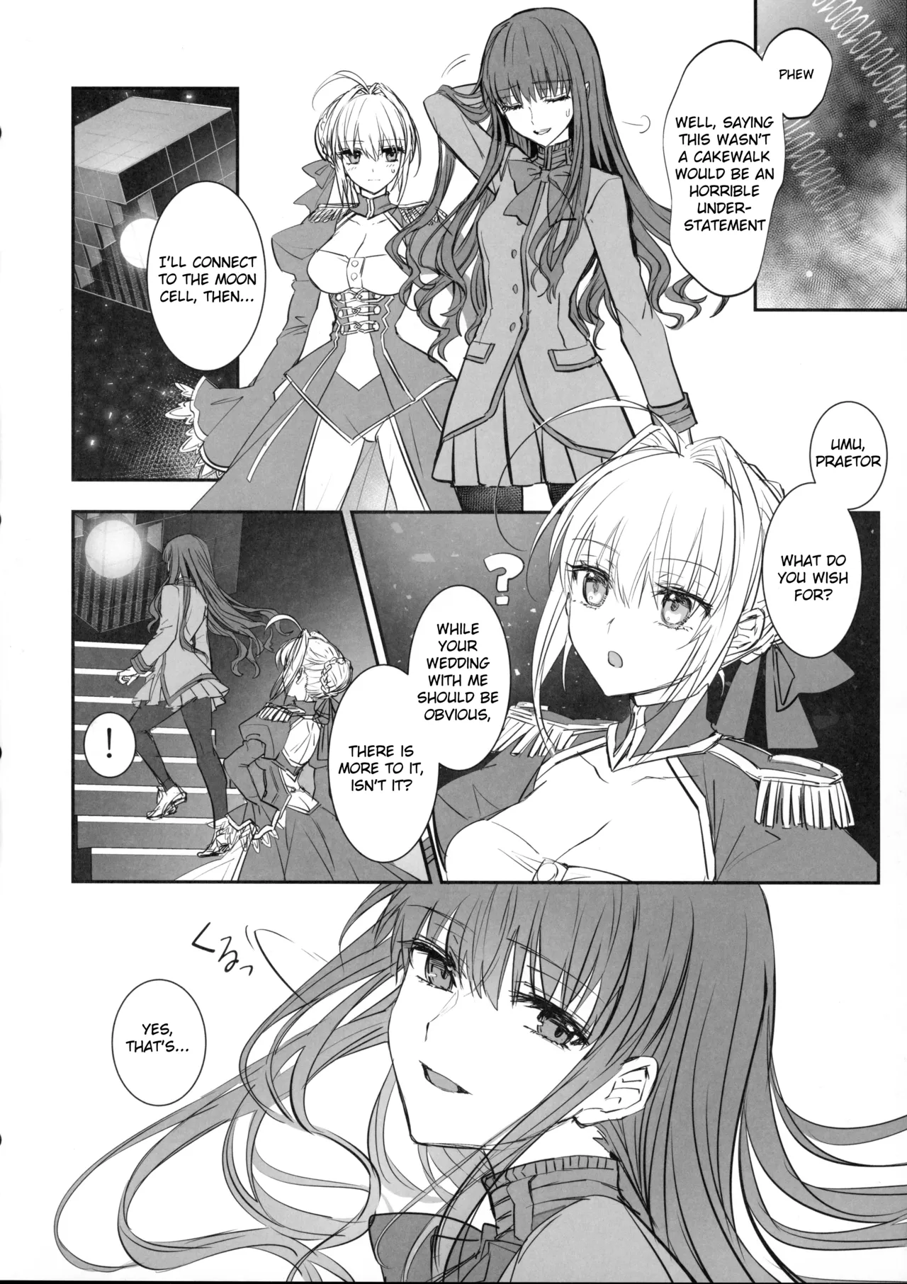 Hakuno wa Mujihi na Tsuki no Joou Kanketsu Hen Chapter 1 - page 43
