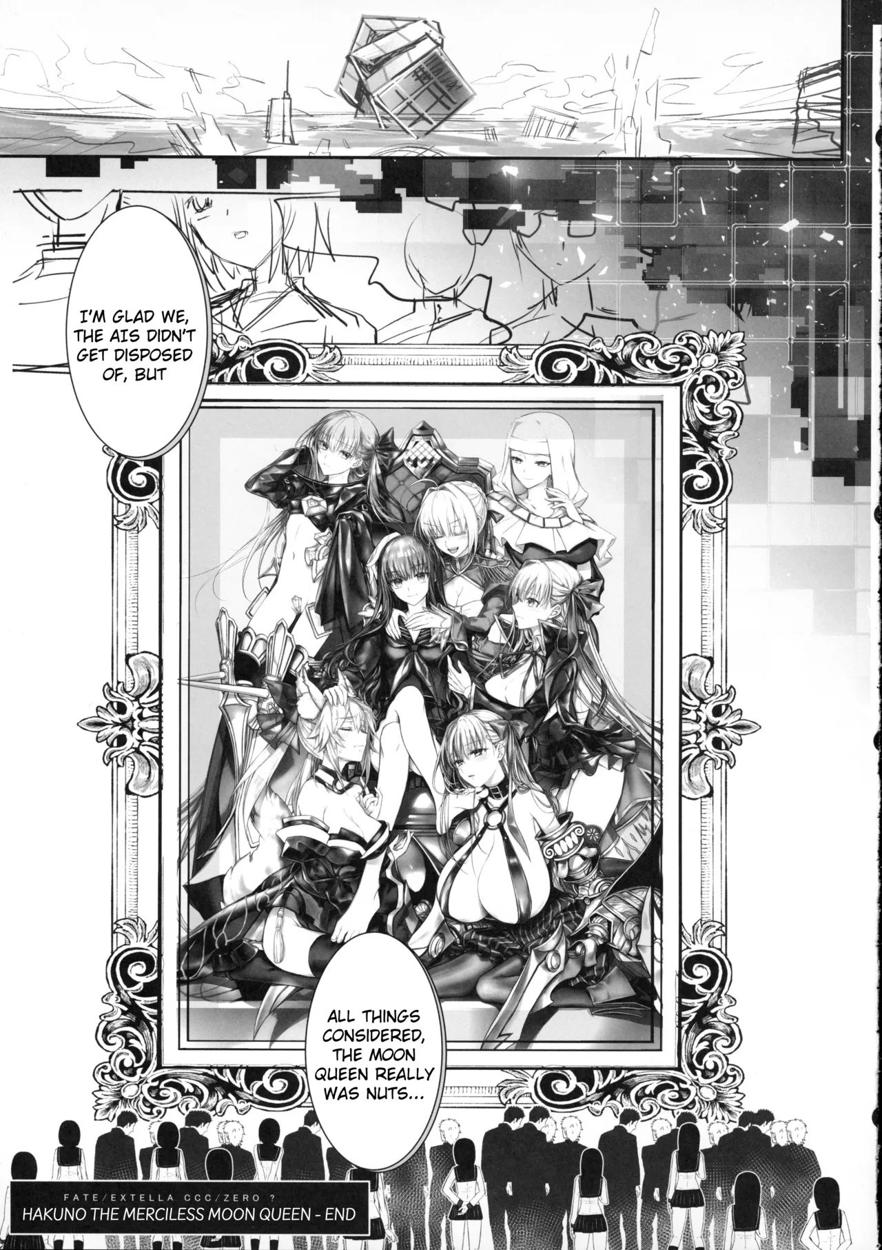 Hakuno wa Mujihi na Tsuki no Joou Kanketsu Hen Chapter 1 - page 46
