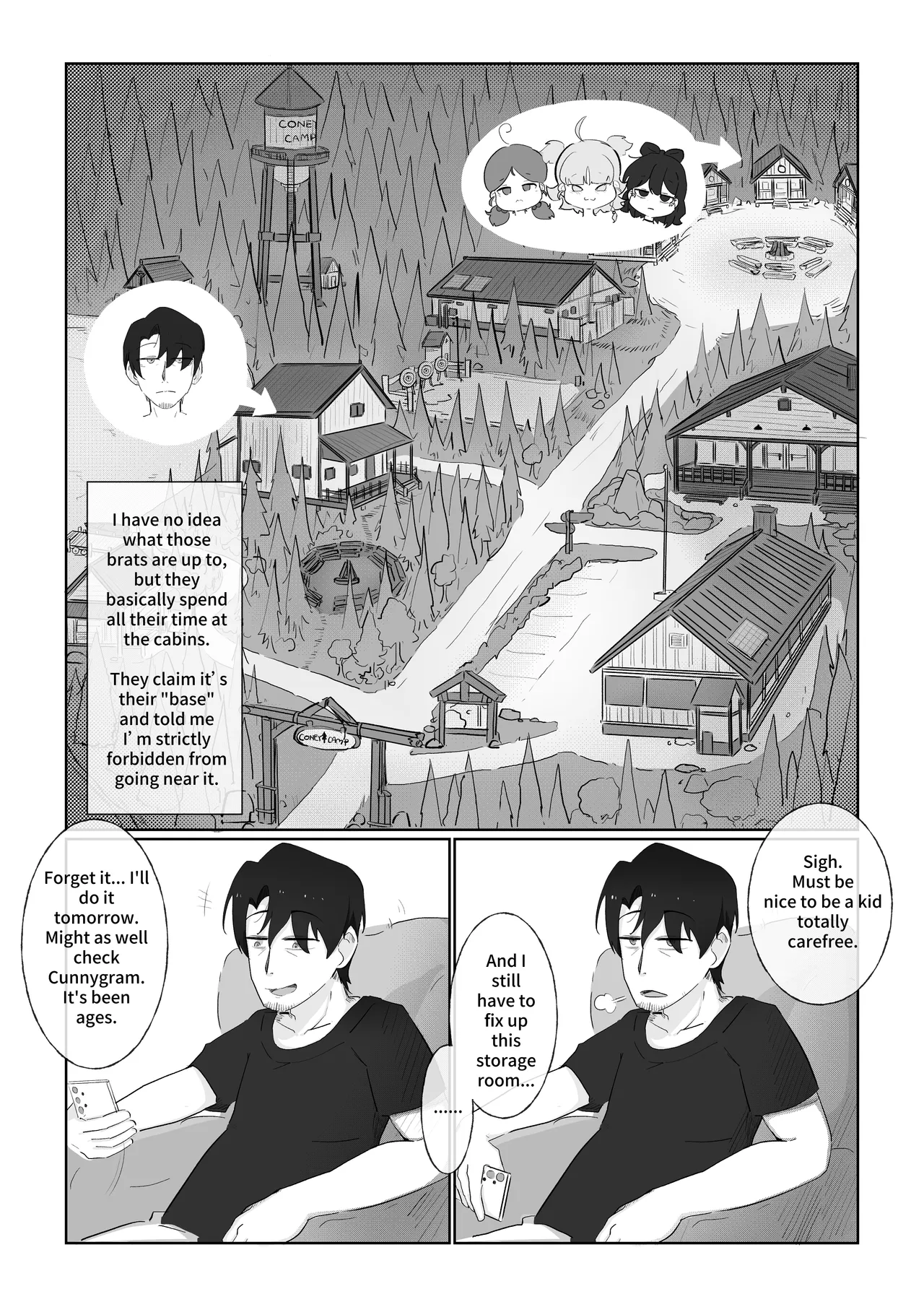 Camp x Coneys x Cunny Chapter 1 - page 8