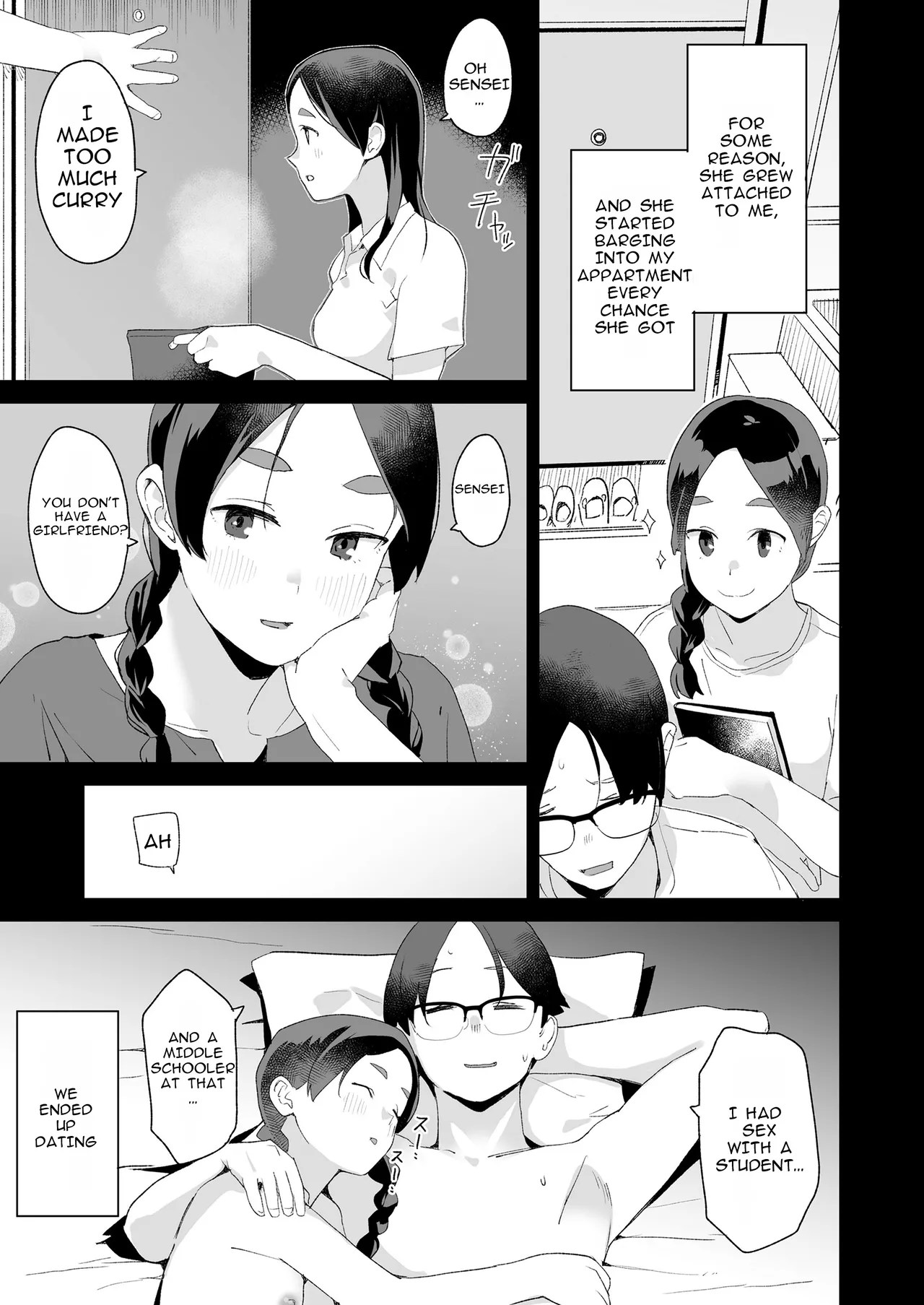 Anna and Sensei Chapter 1 - page 3