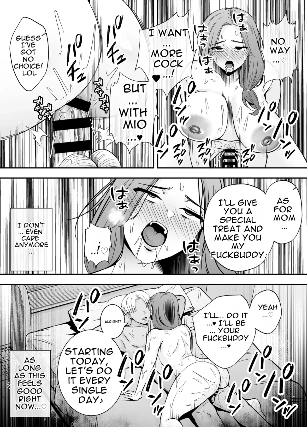 Fallen Mother ~The Mother Who Gets Slept With by a Playboy Instead of Her Daughter ~ Chapter 1 - page 43