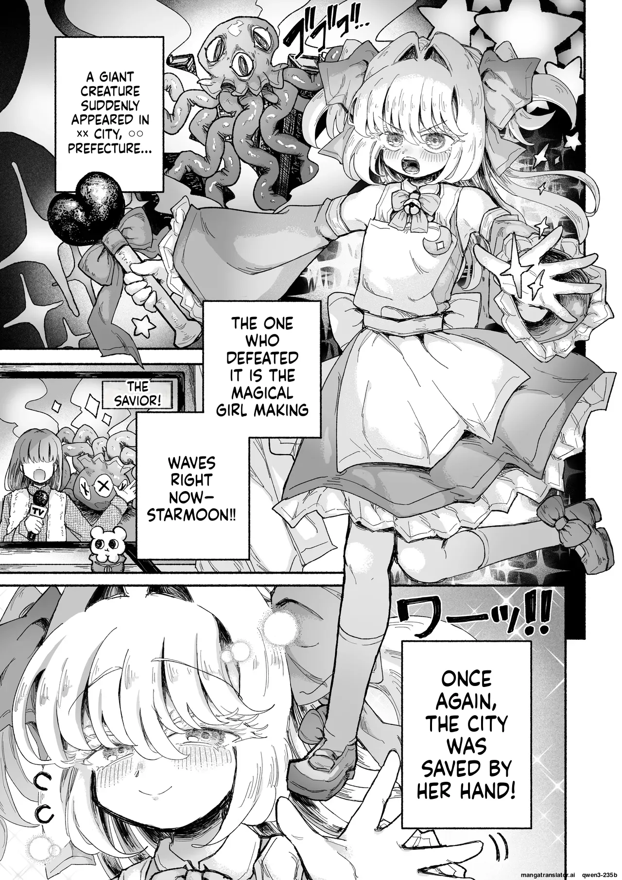 Mahou Shoujo Shuuryou ~Inma no Souchi de Kyousei Hatsujou~ Chapter 1 - page 3