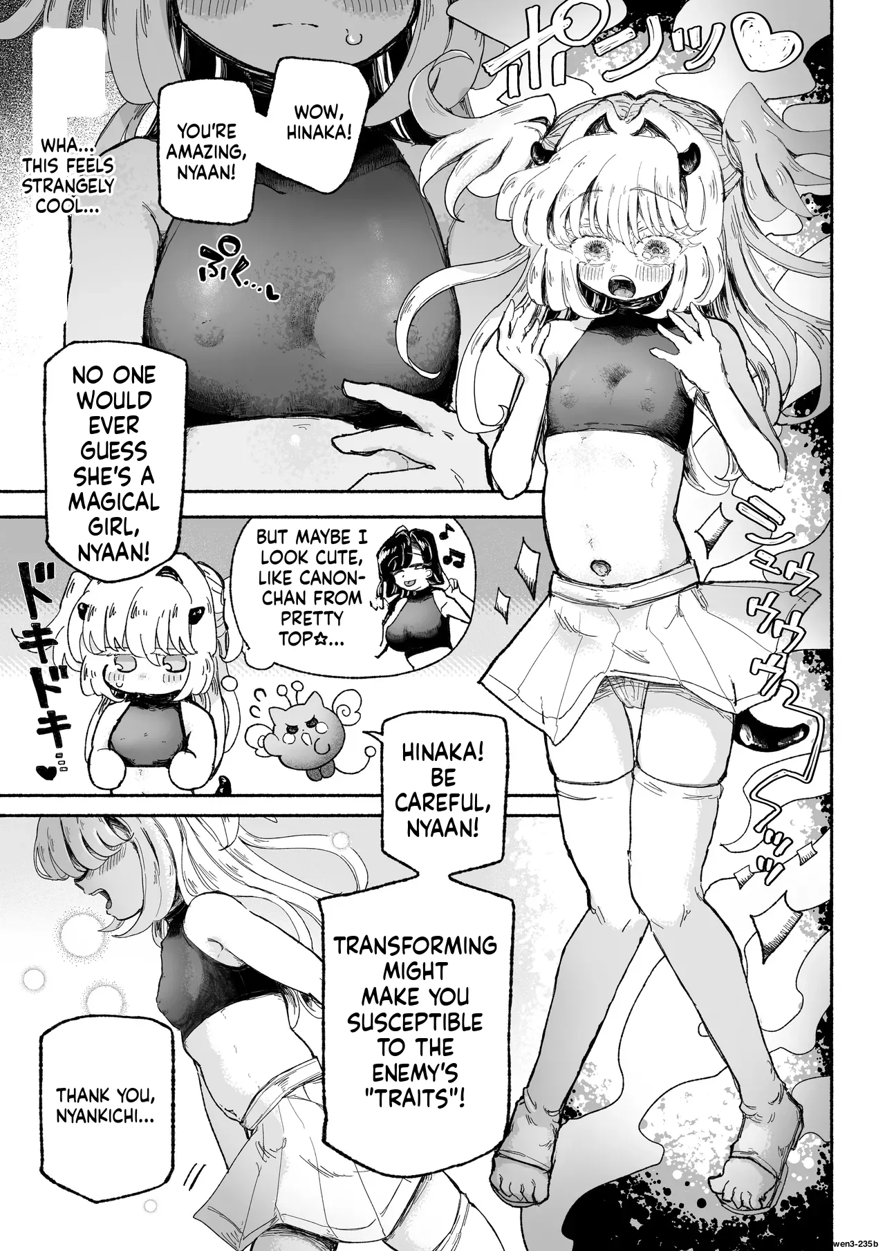 Mahou Shoujo Shuuryou ~Inma no Souchi de Kyousei Hatsujou~ Chapter 1 - page 7