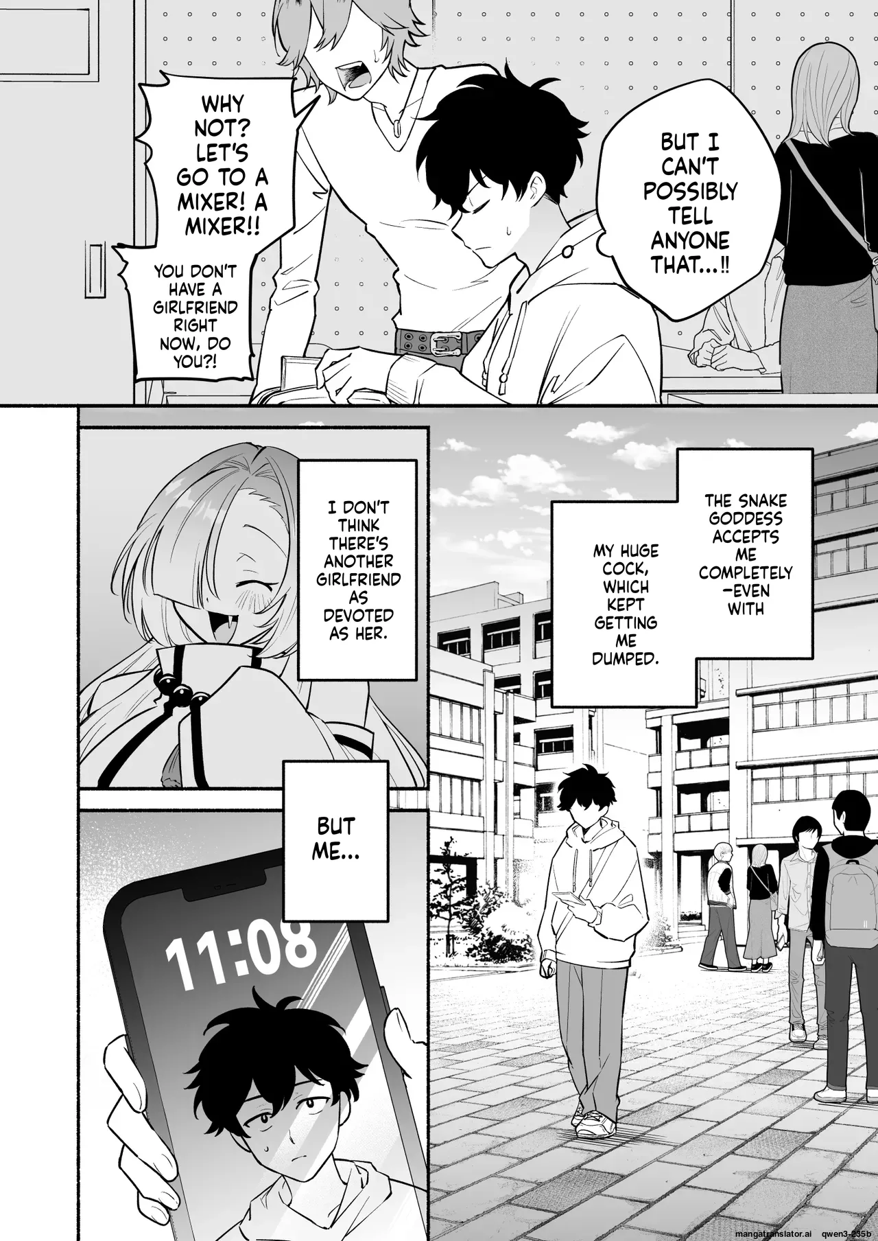 Hebigamisama ni Miirarete 2 Chapter 1 - page 4