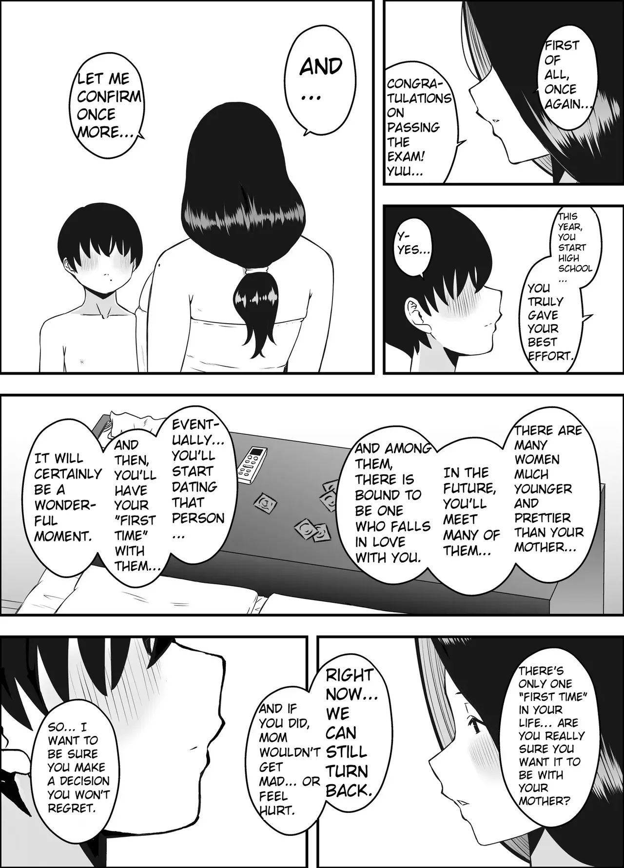Thanks to my son, I've come to love sex. Chapter 1 - page 8