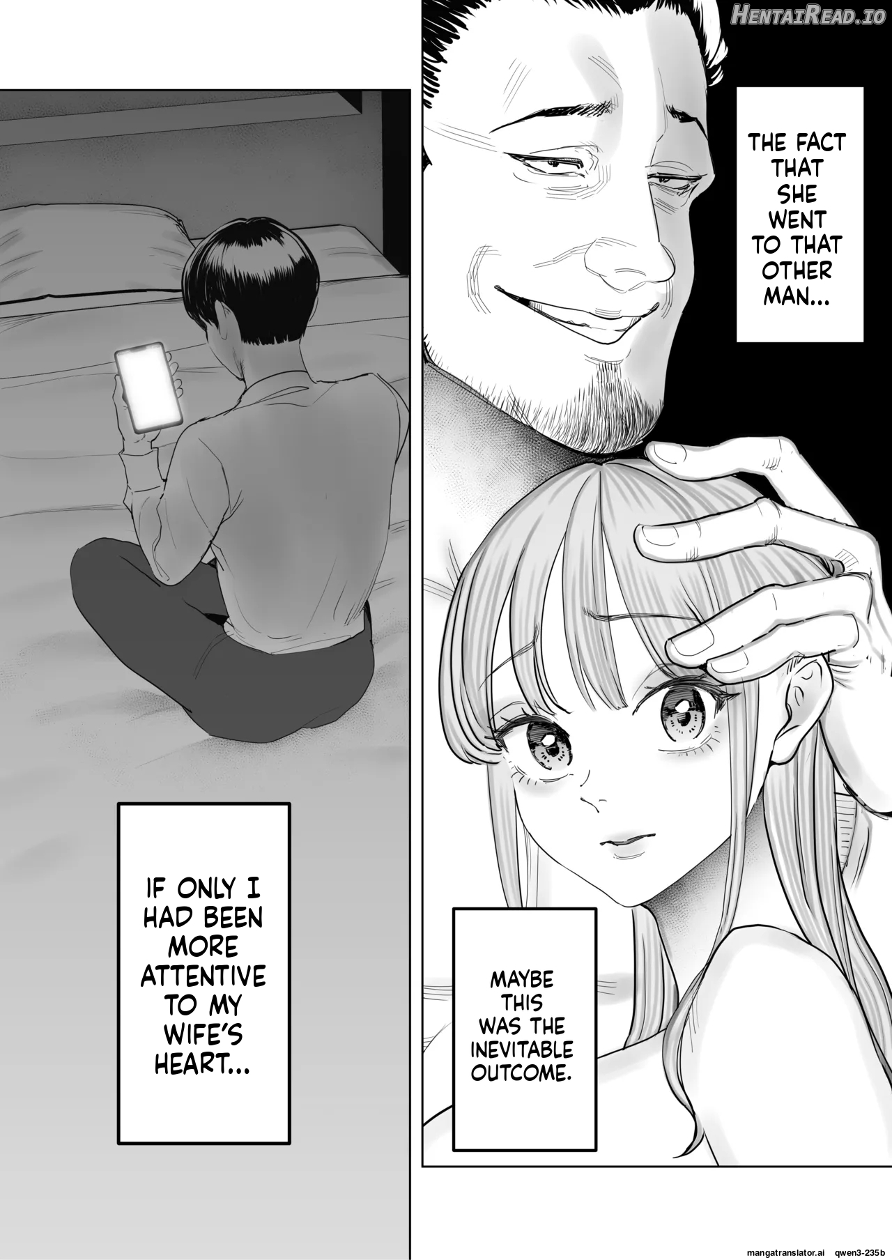 Boku wa Tsuma ga Netorare Nando mo Ikasareru Sugata o Mitsuzuketa. 4 Chapter 1 - page 9