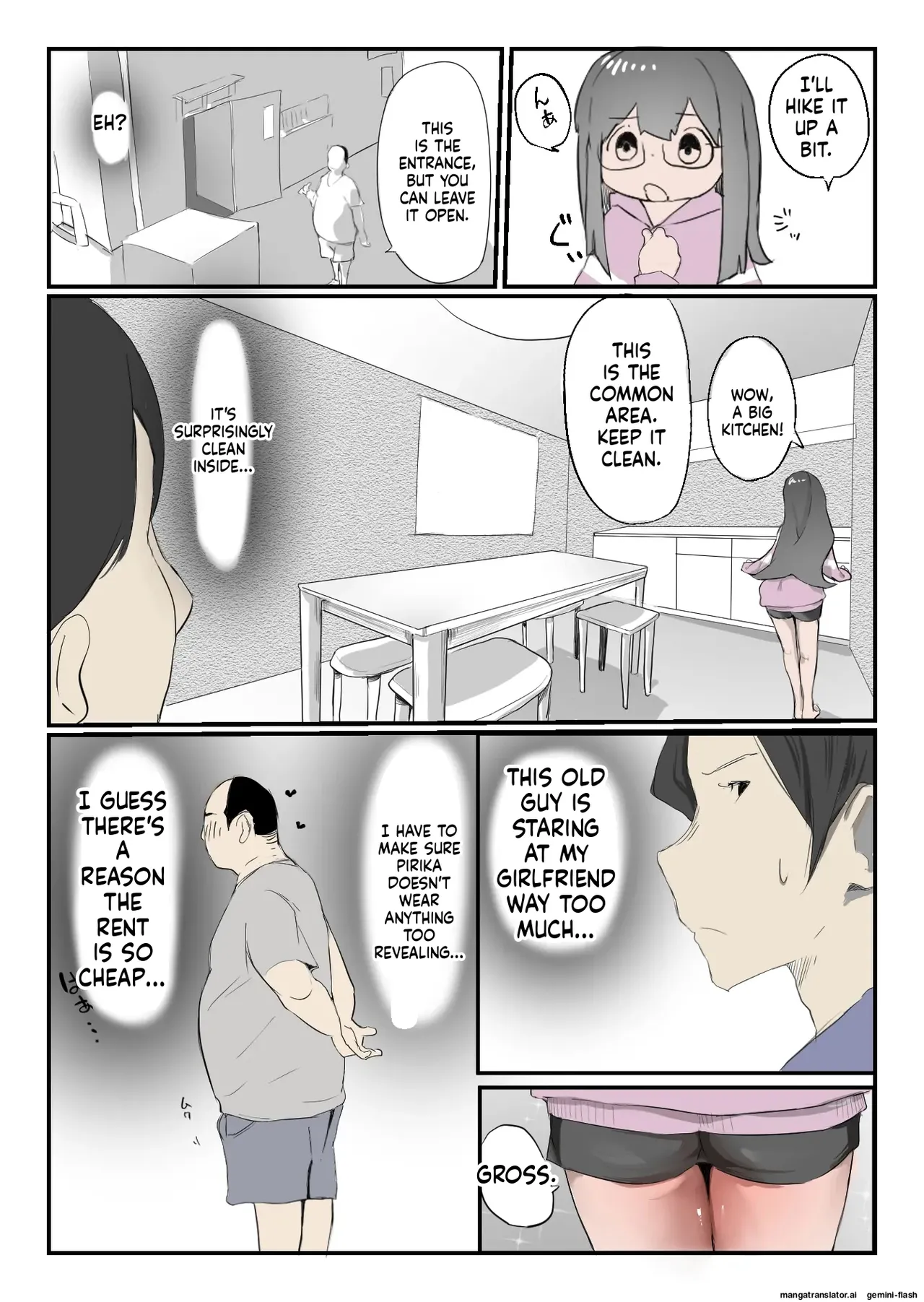 Yasui Share House de Kanojo ga Nerawareru Hanashi Chapter 1 - page 5