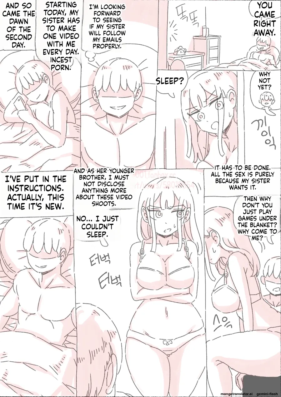 Filming a Video in the Early Morning with My Sister Chapter 1 - page 15