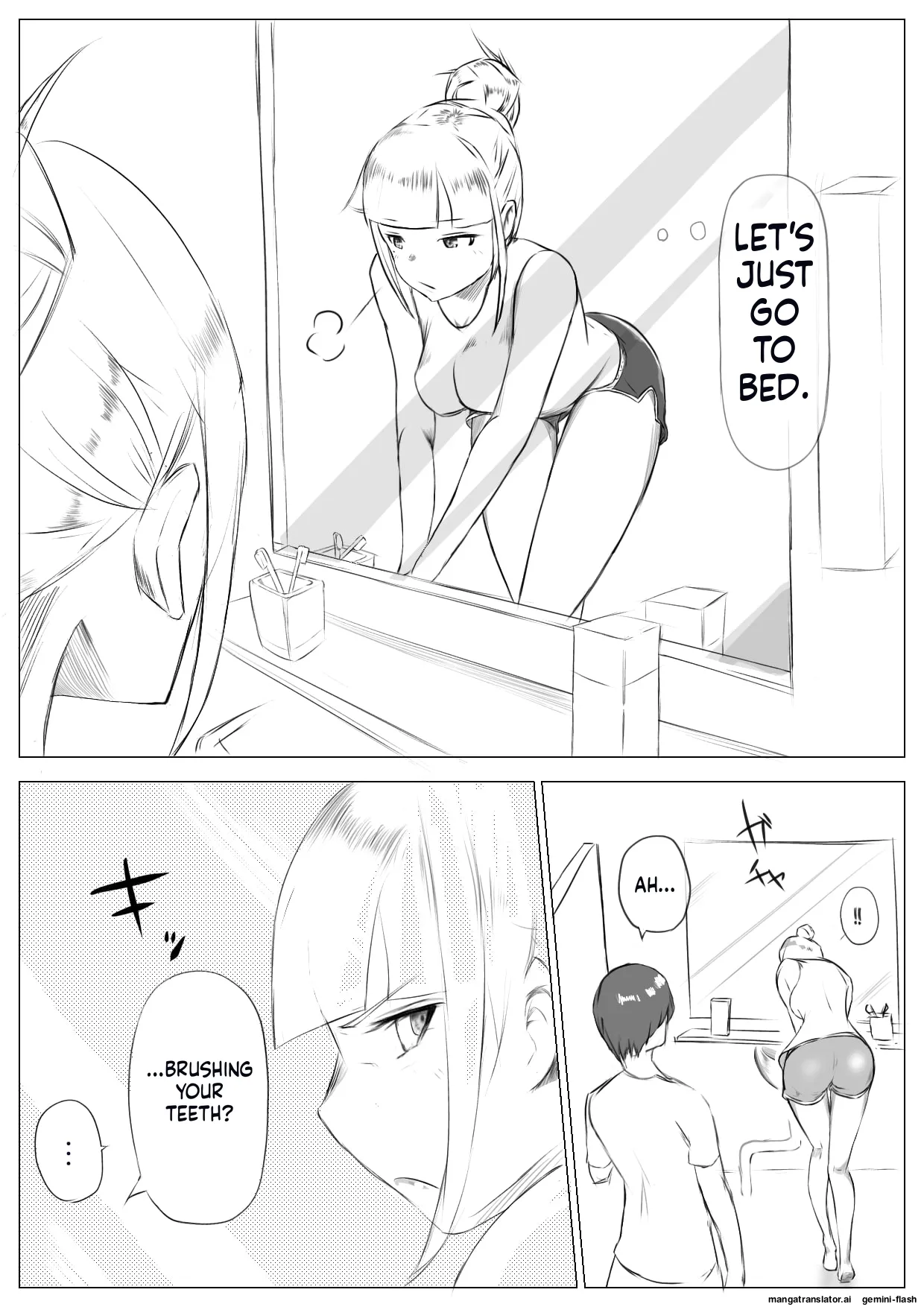 Harem Netorare Shimai Chapter 1 - page 10
